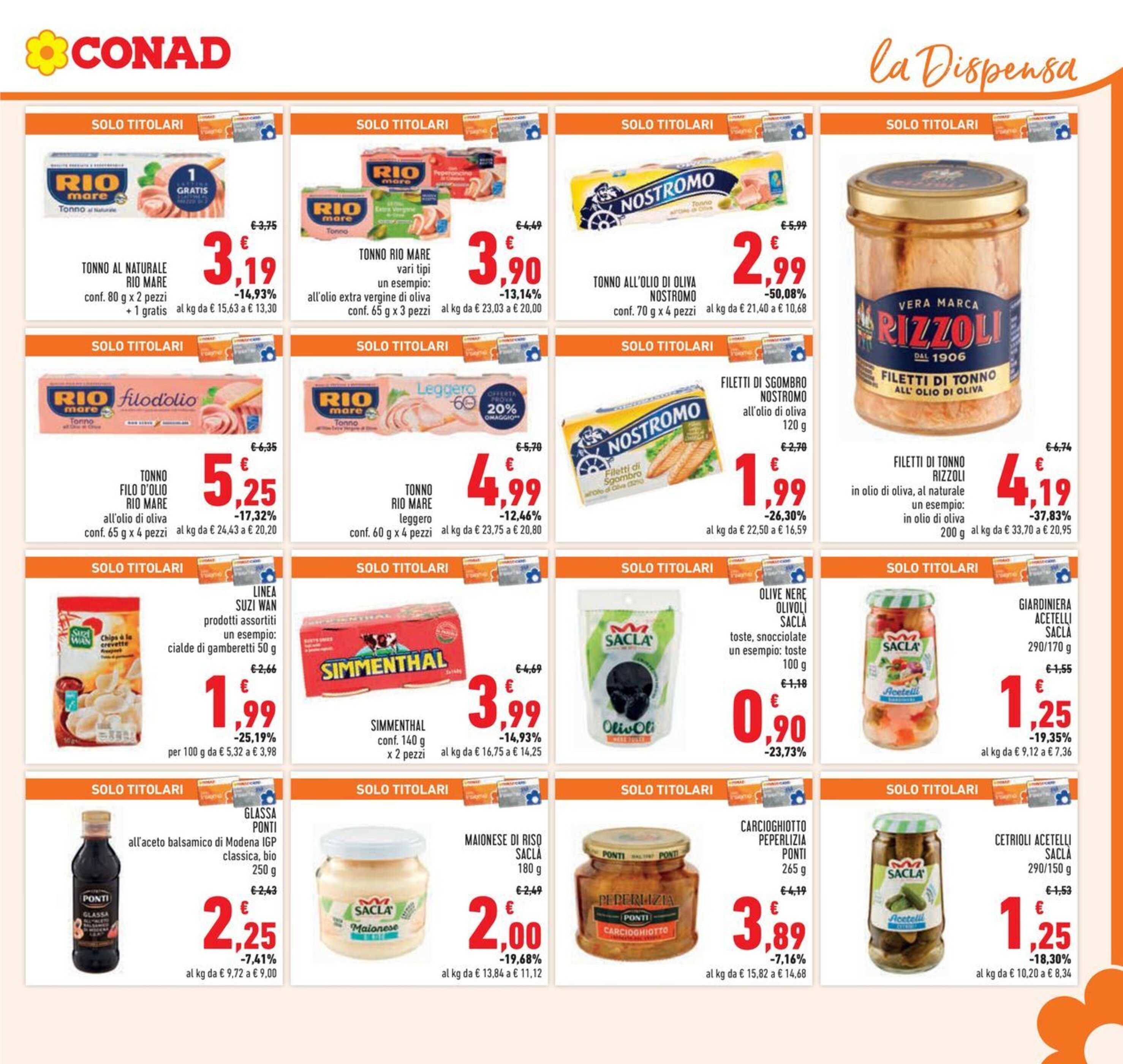 Volantino Conad - 23-04-2025 (è valido dal 23-04-2025 fino al 06-05-2025)