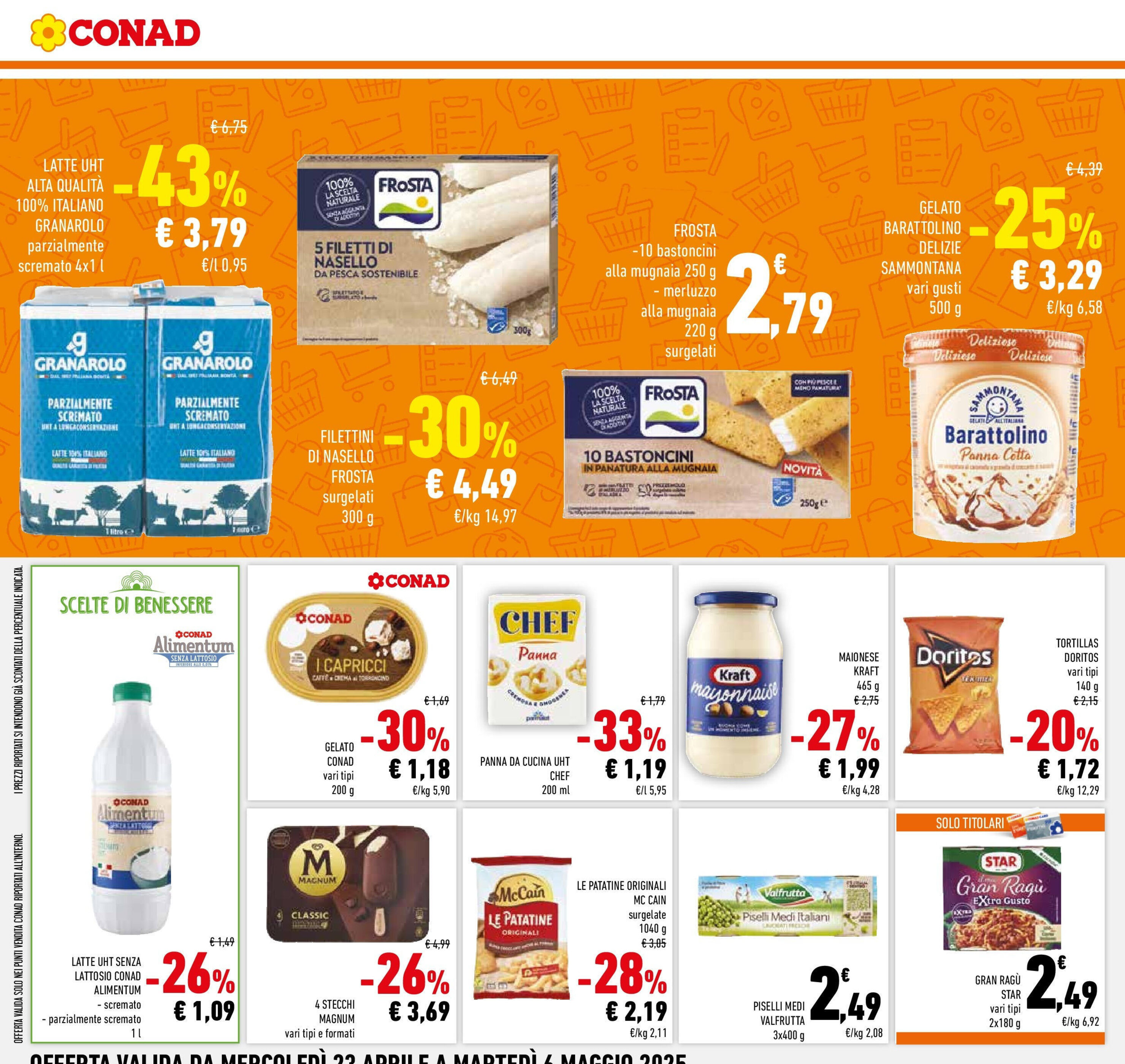 Volantino Conad - 22-04-2025