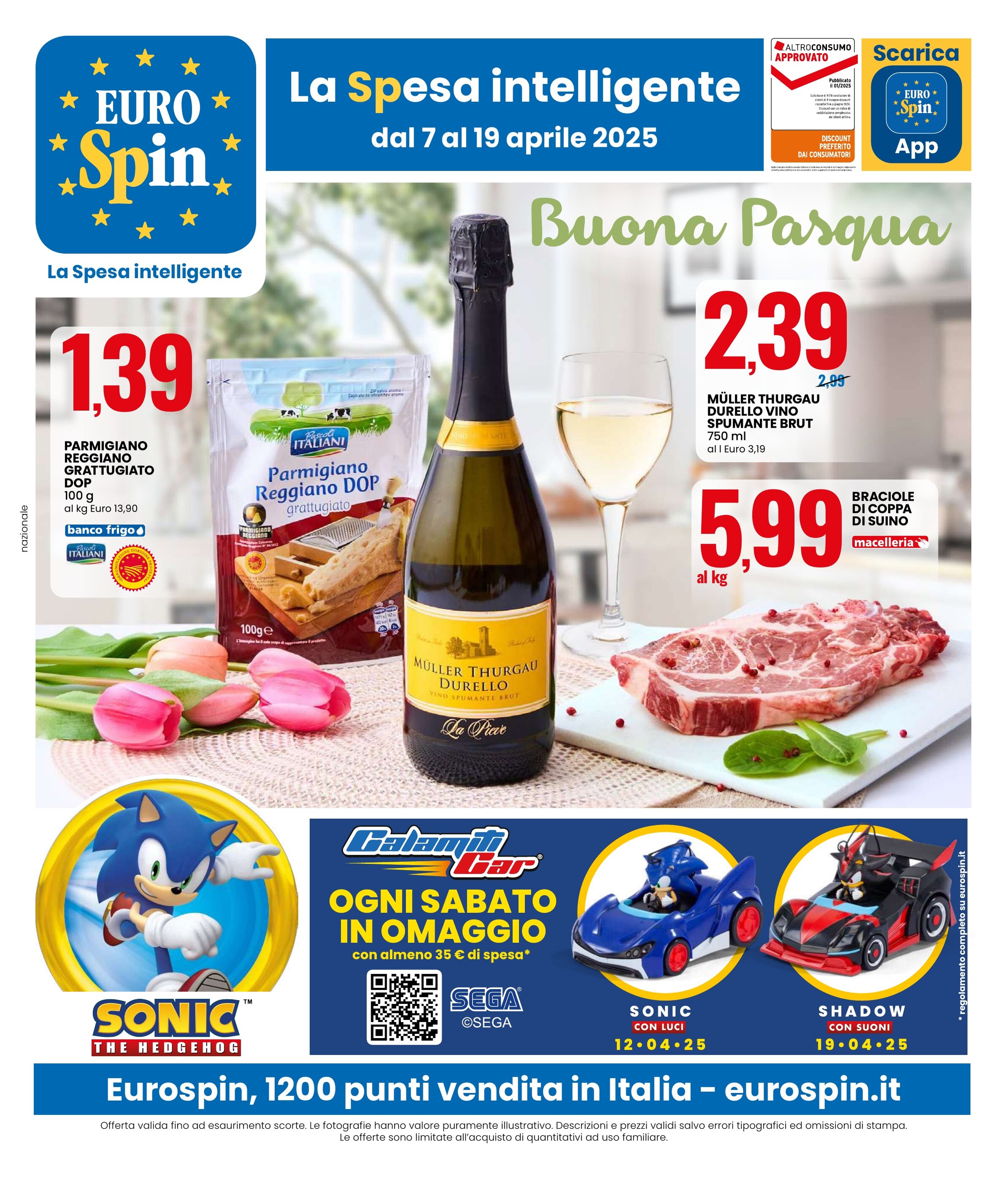 Volantino Eurospin - 07-04-2025