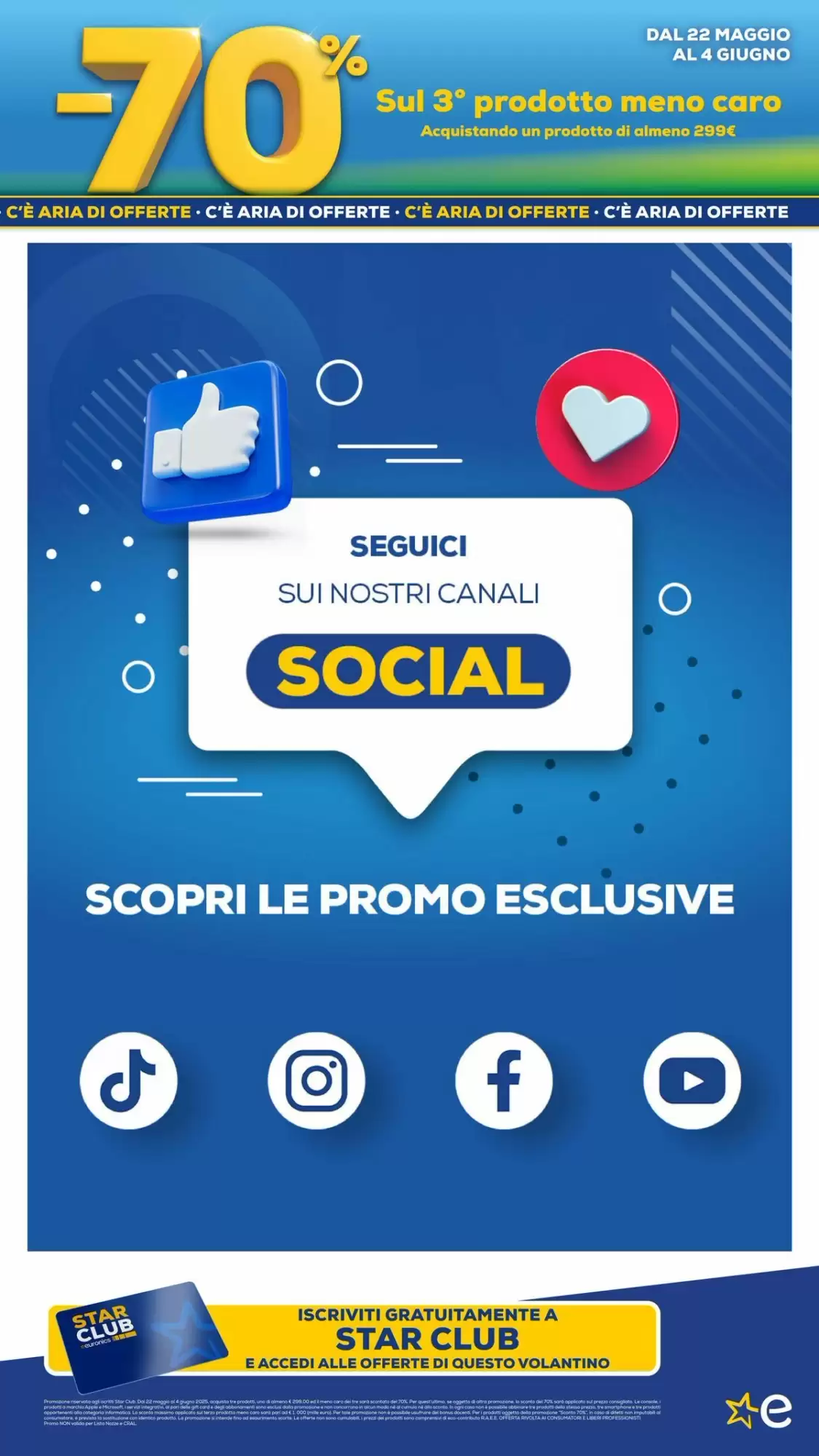 Volantino Euronics settimana 22 - 28-05-2025 ( dal 28-05-2025 fino al 04-06-2025)