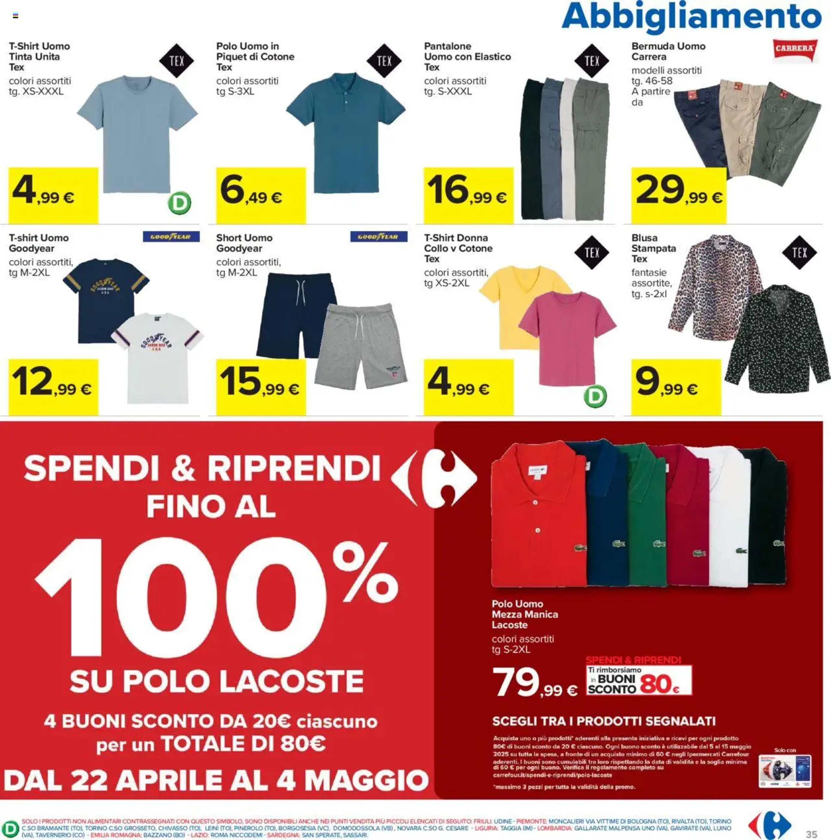 Volantino Carrefour - 22-04-2025 (è valido dal 22-04-2025 fino al 04-05-2025)