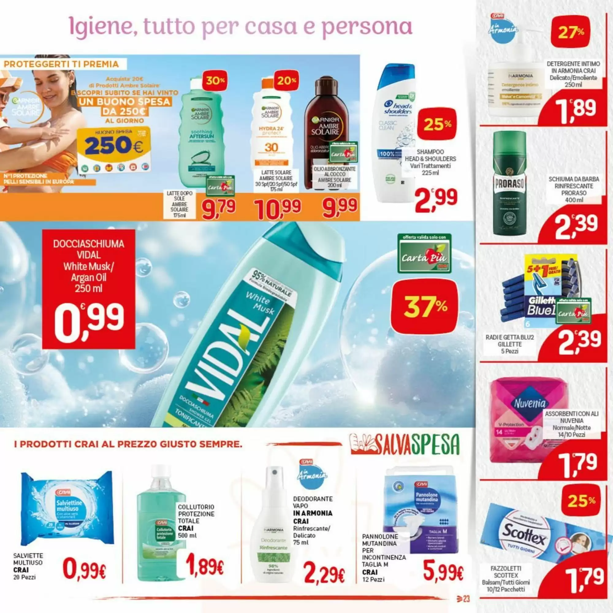 Volantino Crai - 29-05-2025 ( dal 29-05-2025 fino al 11-06-2025)