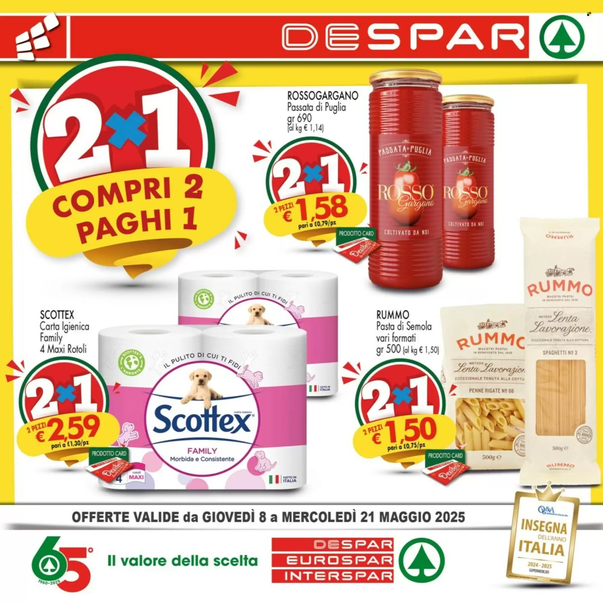 Volantino Despar - 08-05-2025 ( dal 08-05-2025 fino al 21-05-2025)