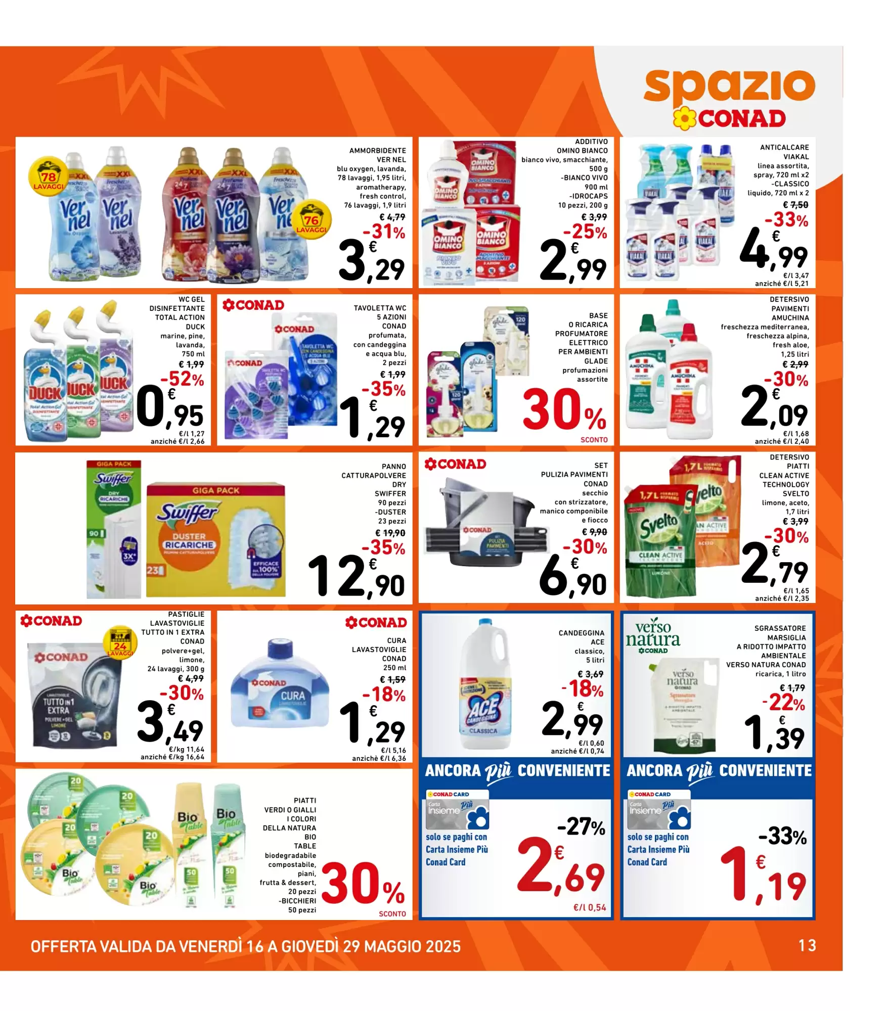 Volantino Spazio Conad - 16-05-2025