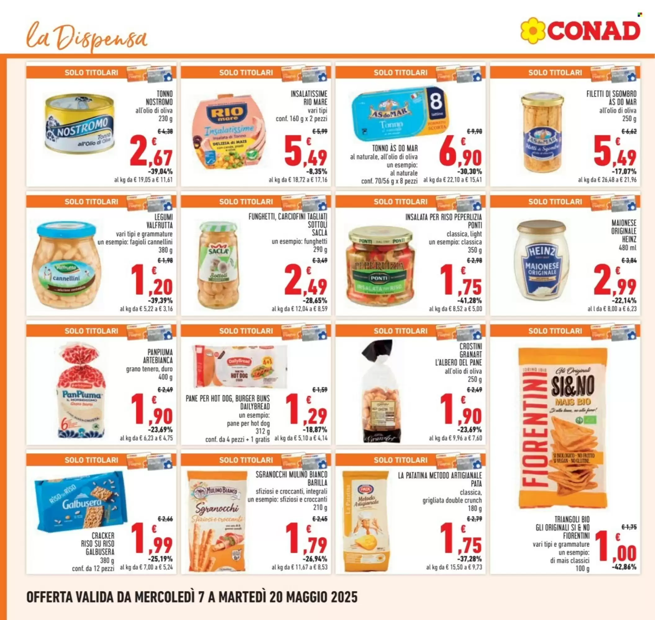 Volantino Conad - 07-05-2025 ( dal 07-05-2025 fino al 20-05-2025)