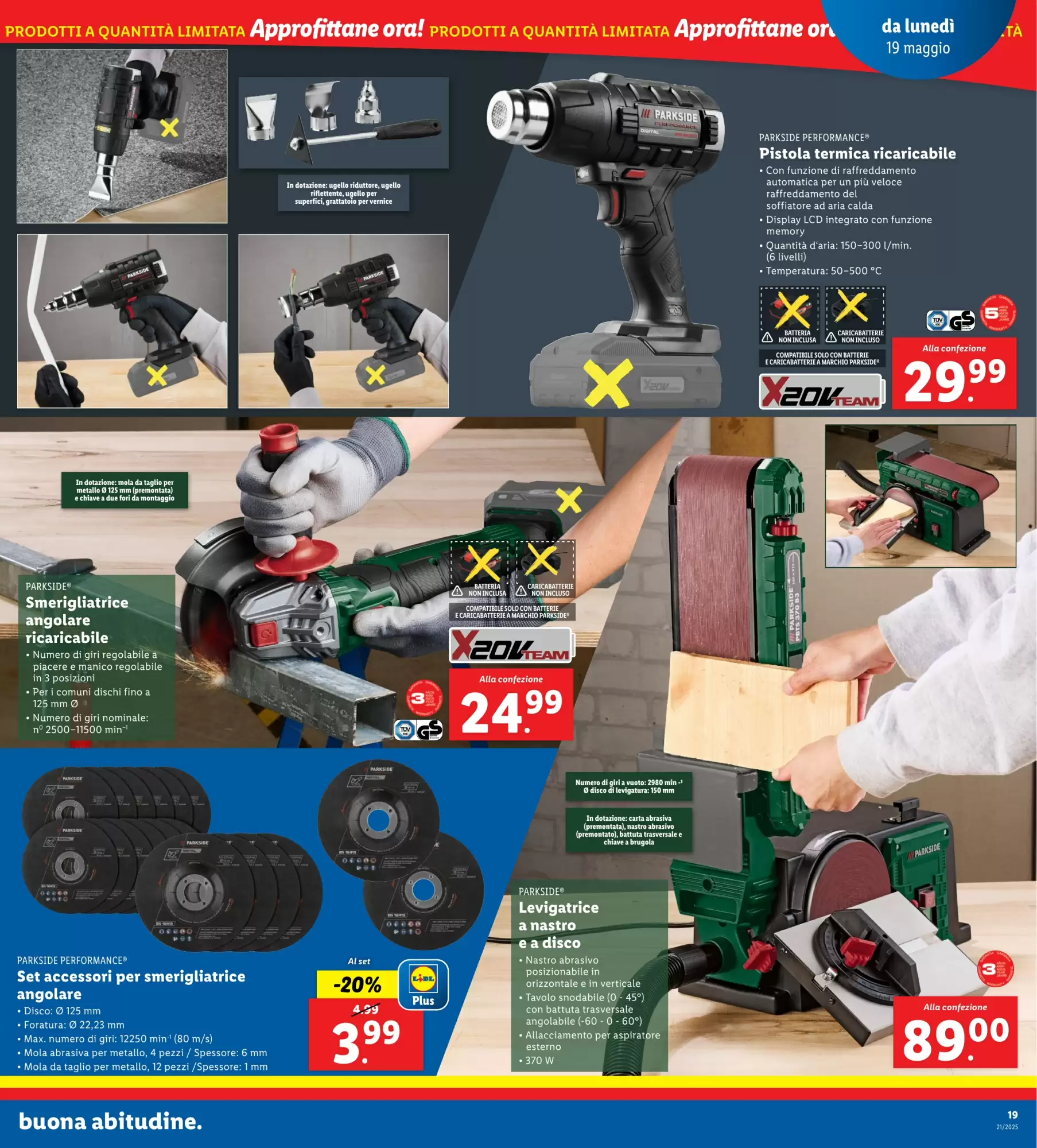 Volantino Lidl settimana 21 - 19-05-2025