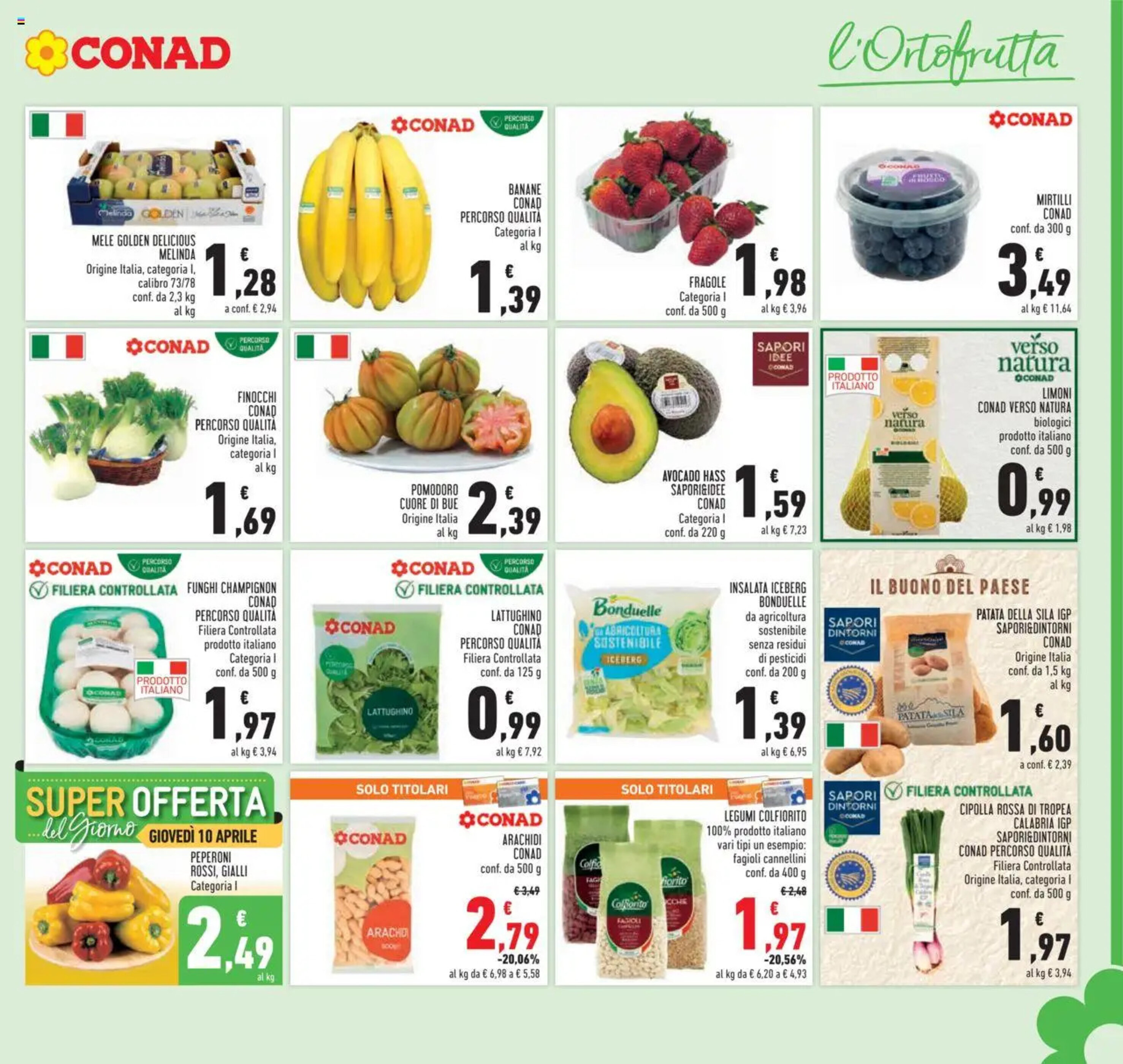 Volantino Conad - 09-04-2025