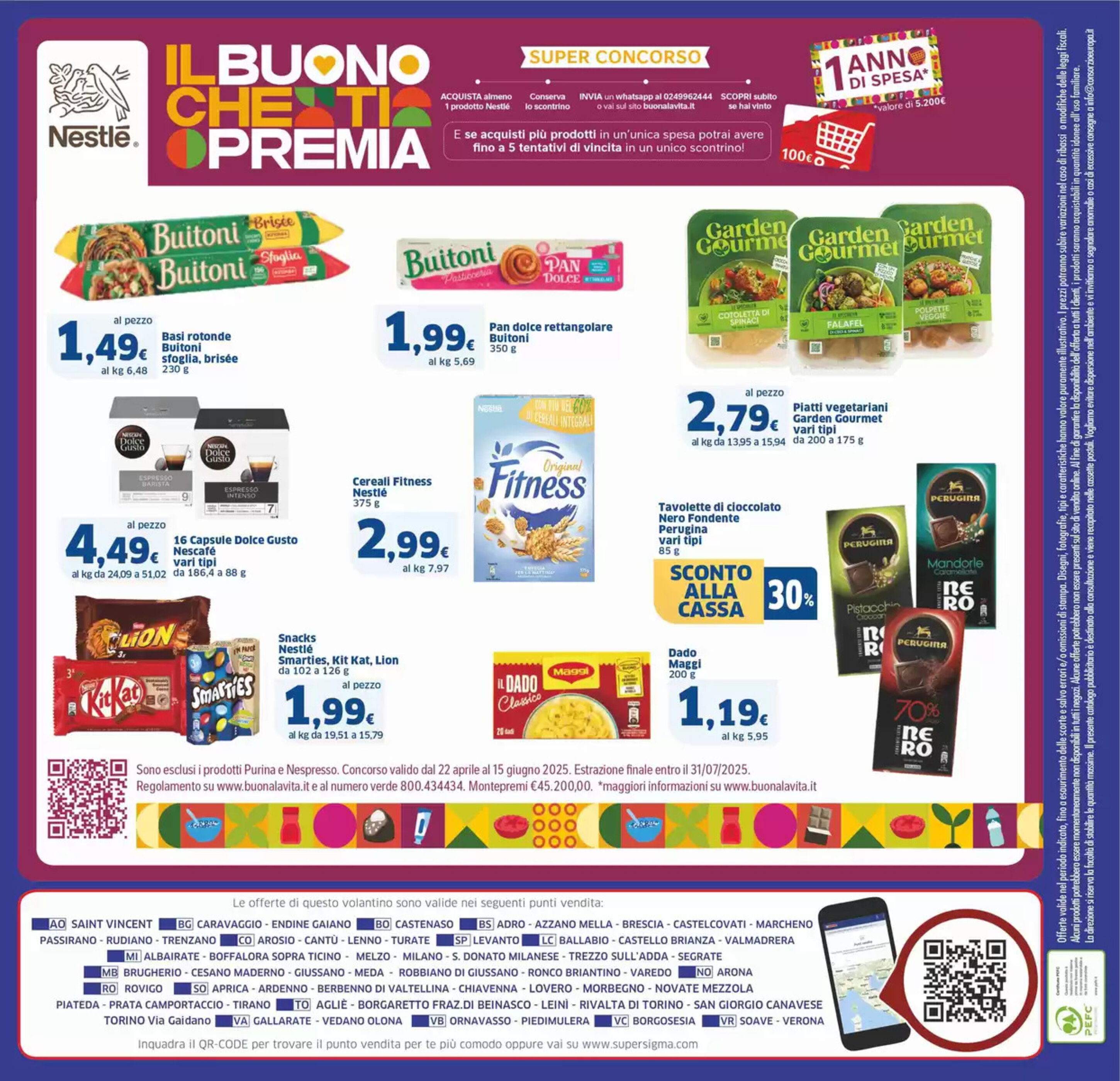 Volantino Sigma - 22-04-2025 (è valido dal 22-04-2025 fino al 07-05-2025)