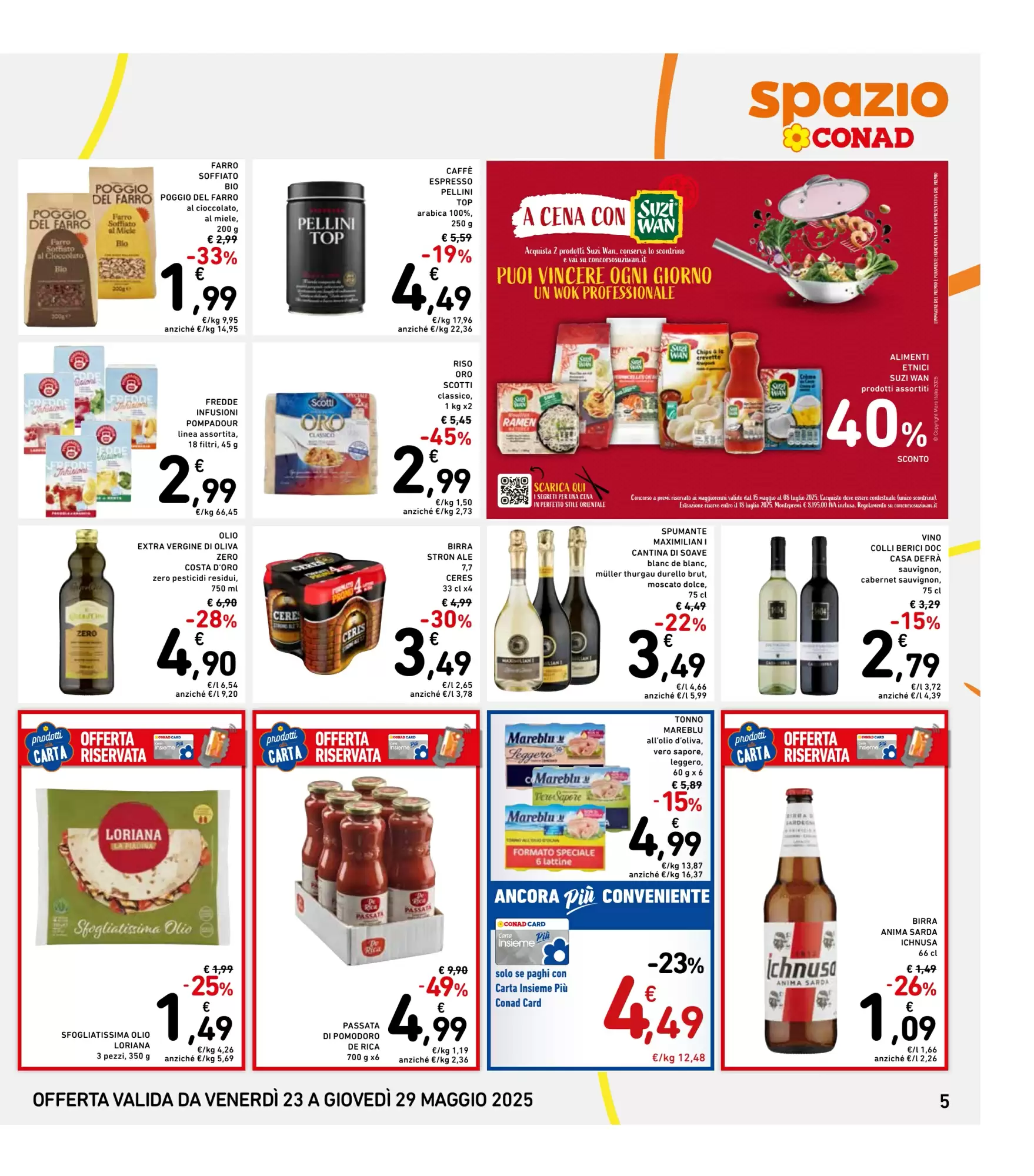Volantino Spazio Conad settimana 21 - 23-05-2025
