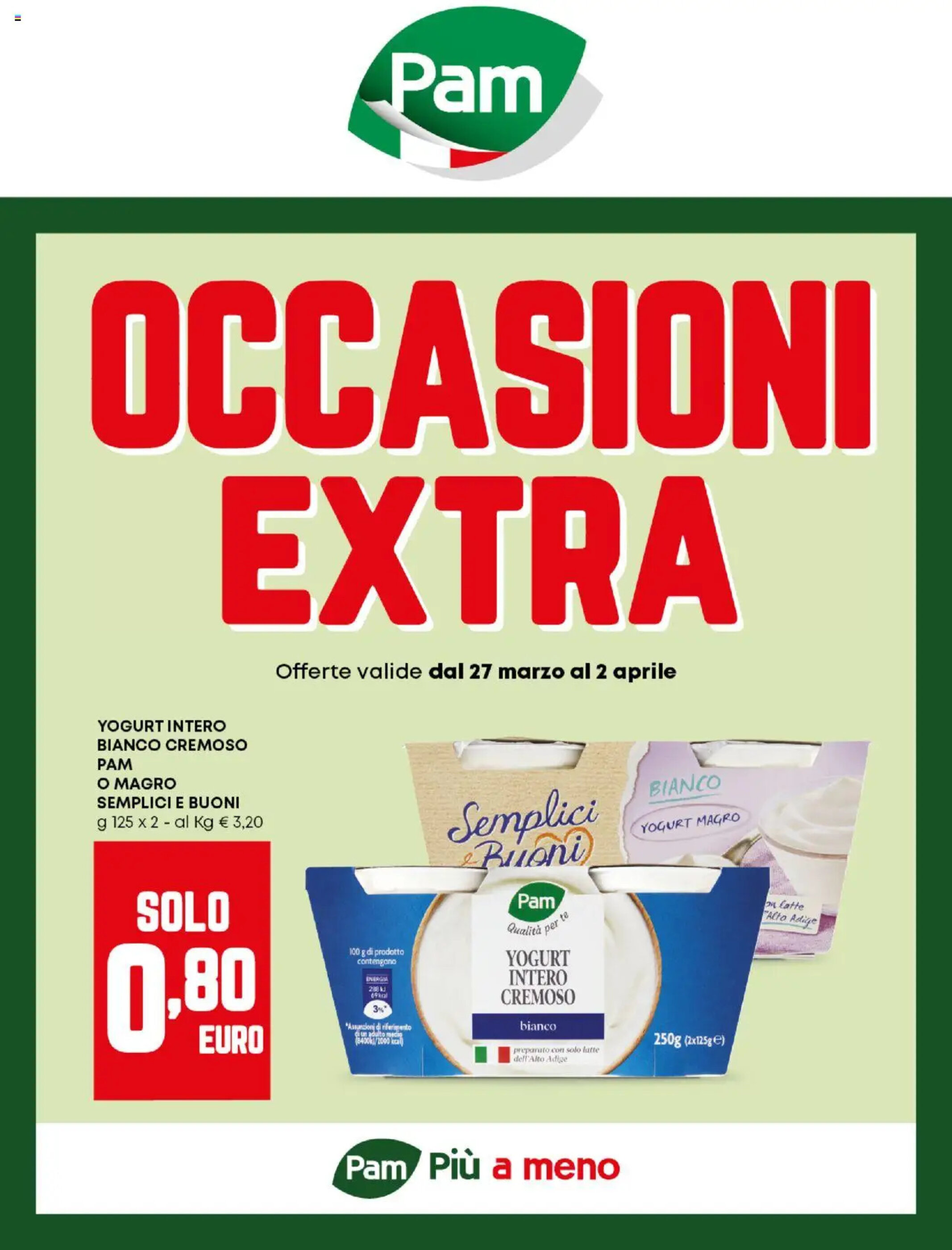 Volantino Pam | Occasioni Extra - 27-03-2025