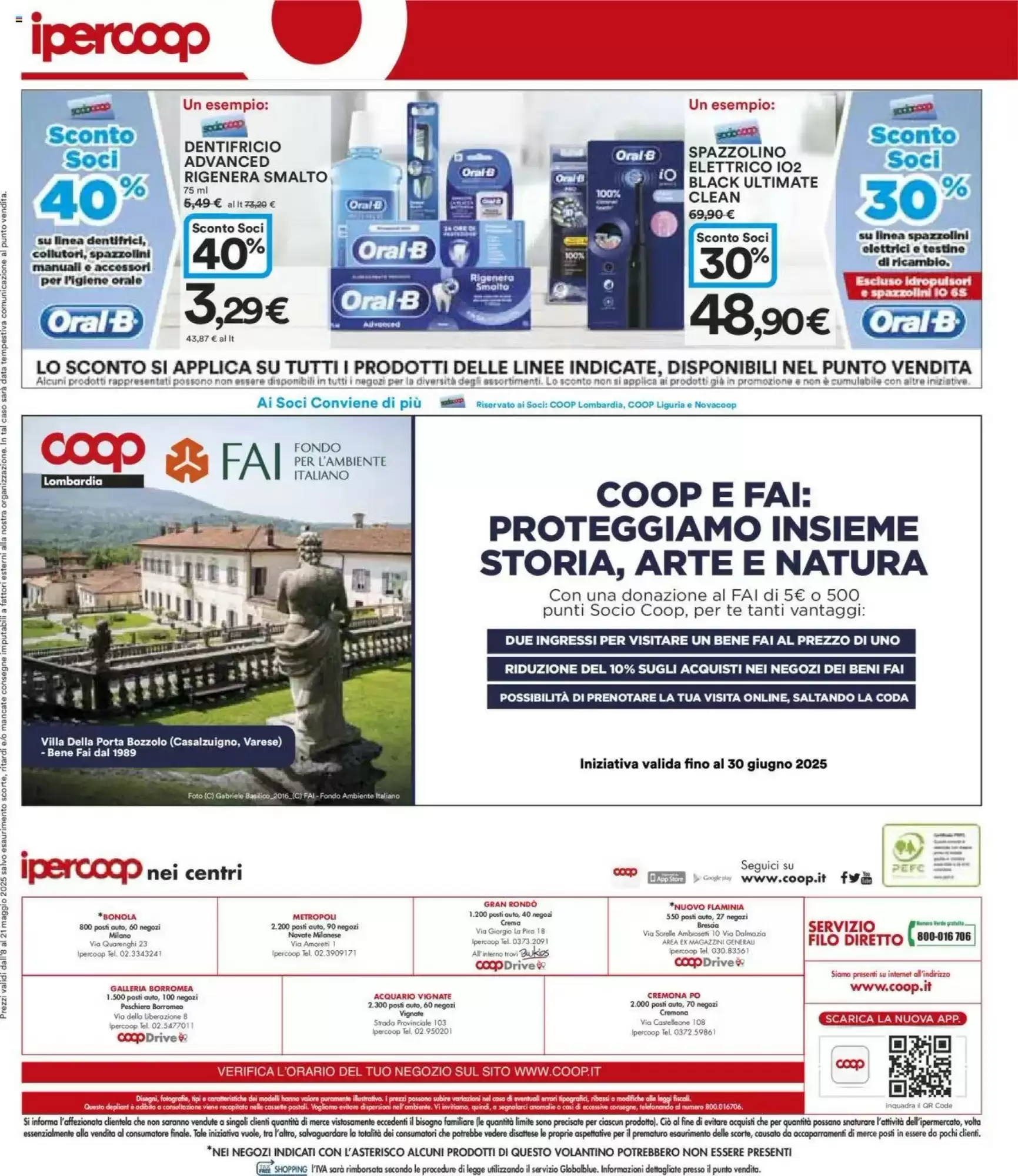 Volantino Ipercoop - 08-05-2025 ( dal 08-05-2025 fino al 21-05-2025)