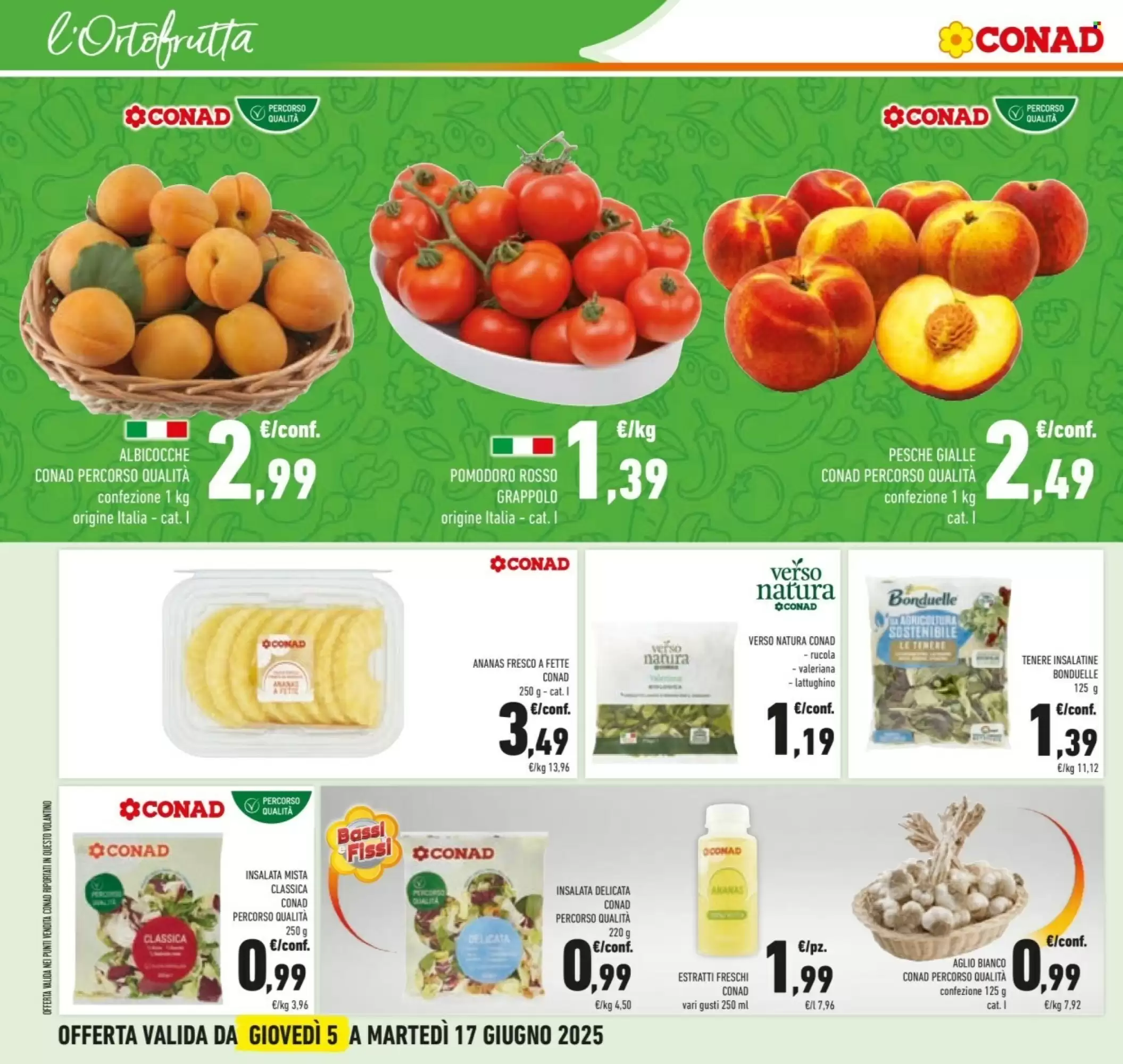 Volantino Conad - 05-06-2025 ( dal 05-06-2025 fino al 14-06-2025)