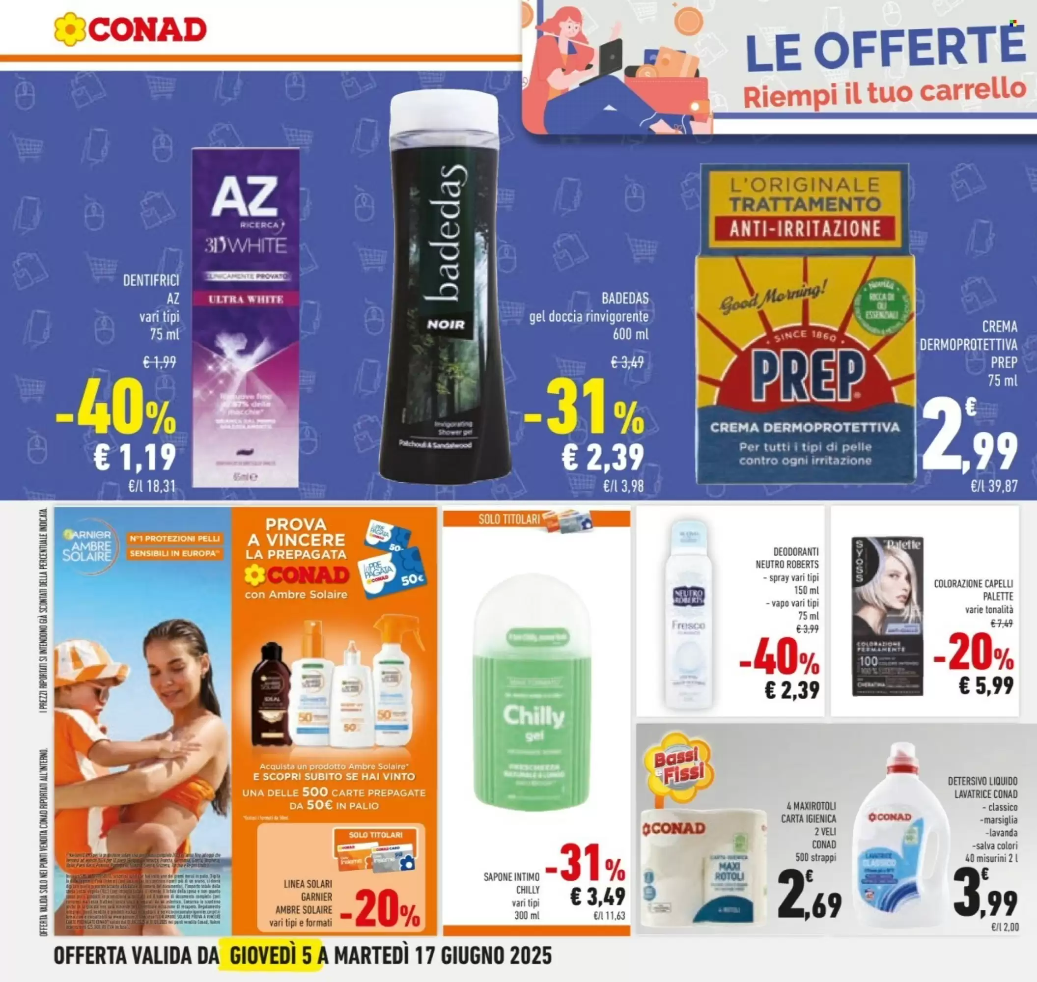 Volantino Conad - 05-06-2025 ( dal 05-06-2025 fino al 14-06-2025)