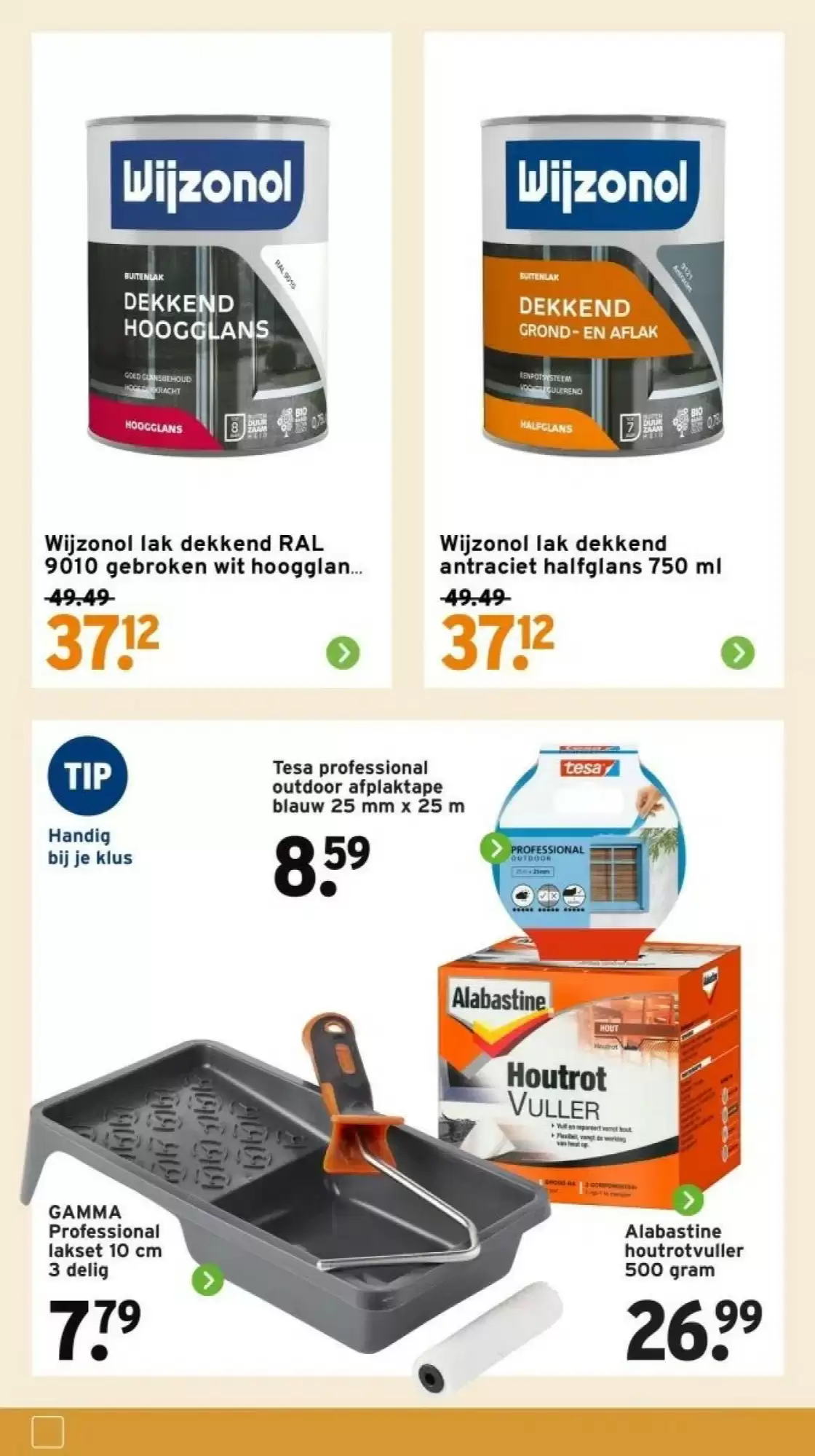 GAMMA folder week 19 - 05-05-2025 ( is geldig van 05-05-2025 tot en met 11-05-2025)