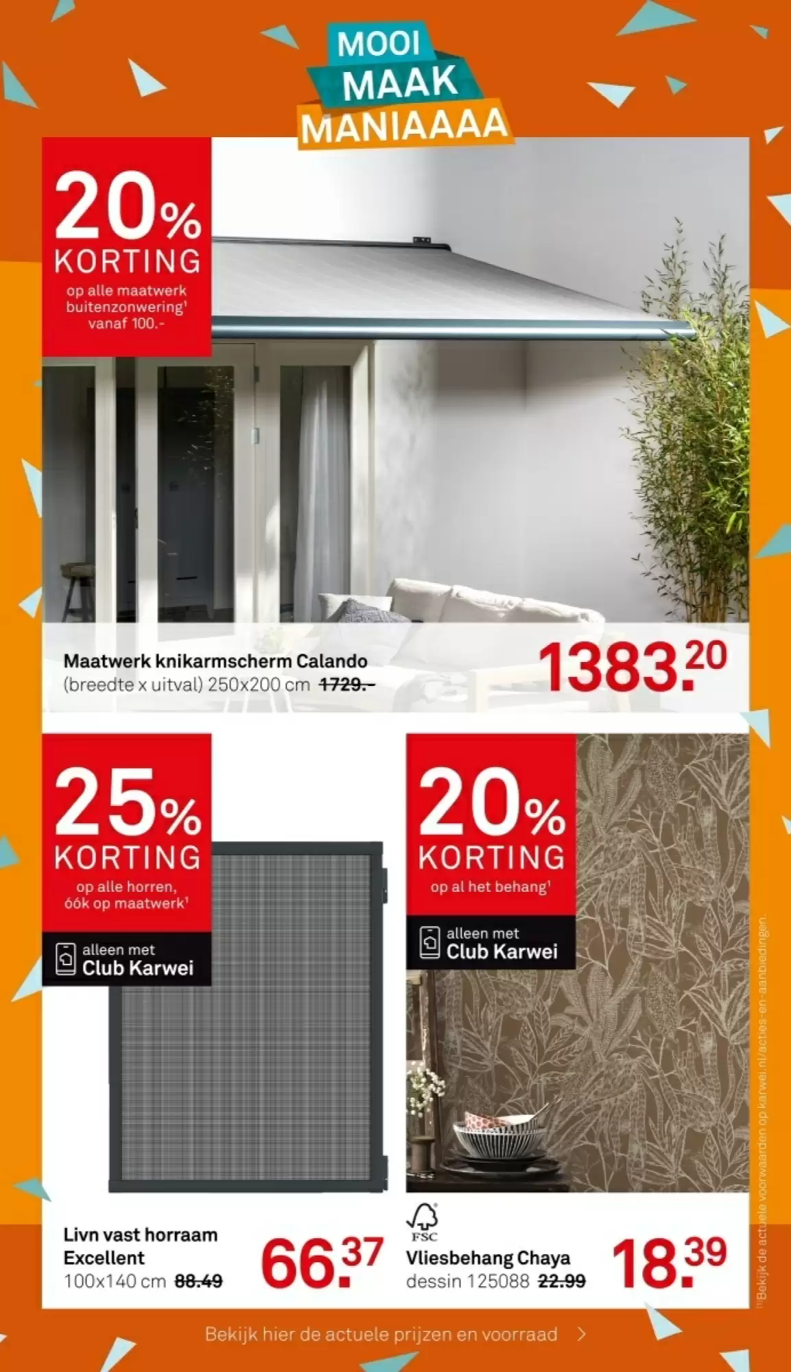 Karwei folder week 20 - 12-05-2025 ( is geldig van 12-05-2025 tot en met 18-05-2025)