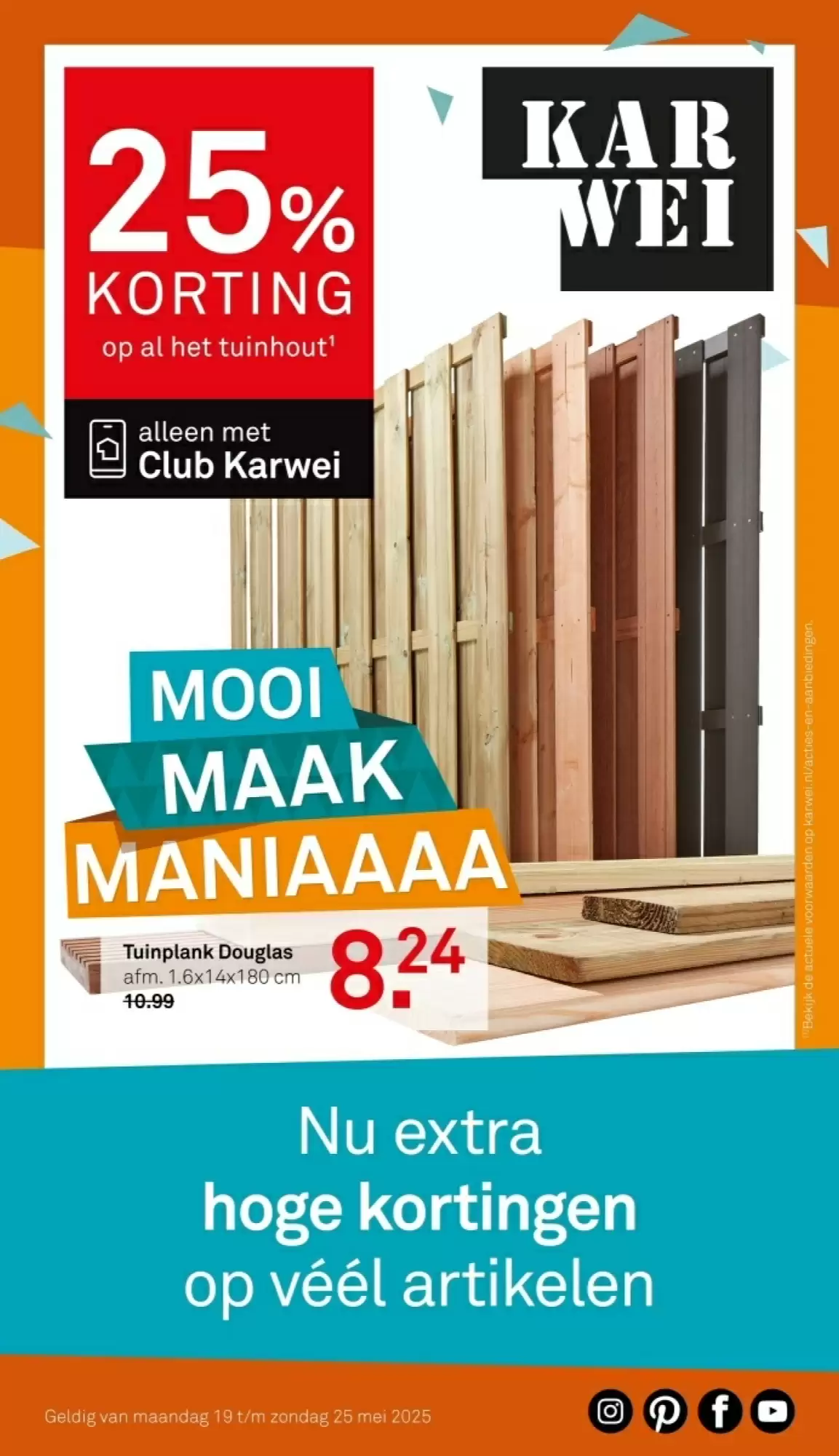 Karwei folder week 21 - 19-05-2025 ( is geldig van 19-05-2025 tot en met 25-05-2025)