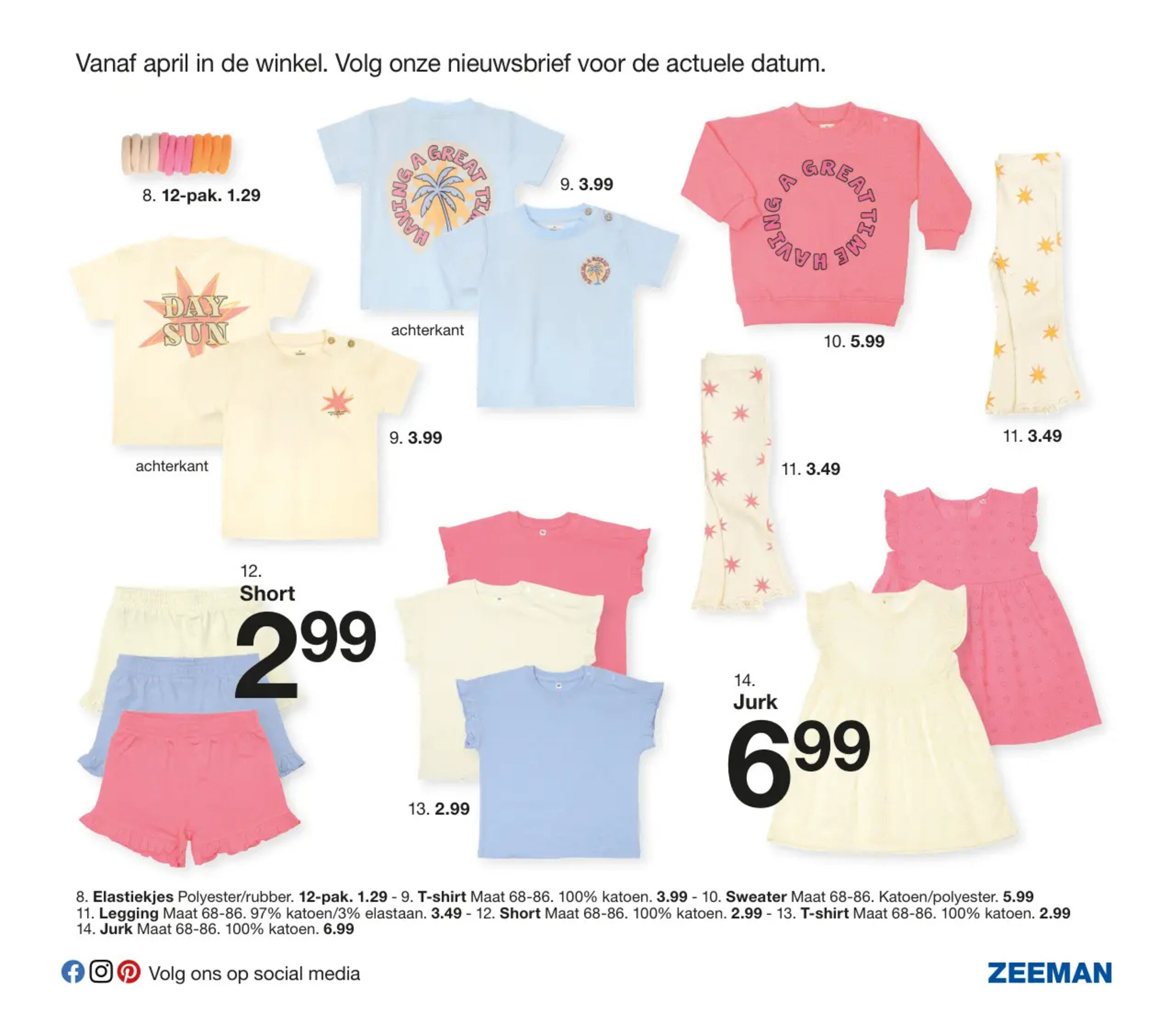 Zeeman folder - 11-02-2025 ( is geldig van 11-02-2025 tot en met 31-07-2025)