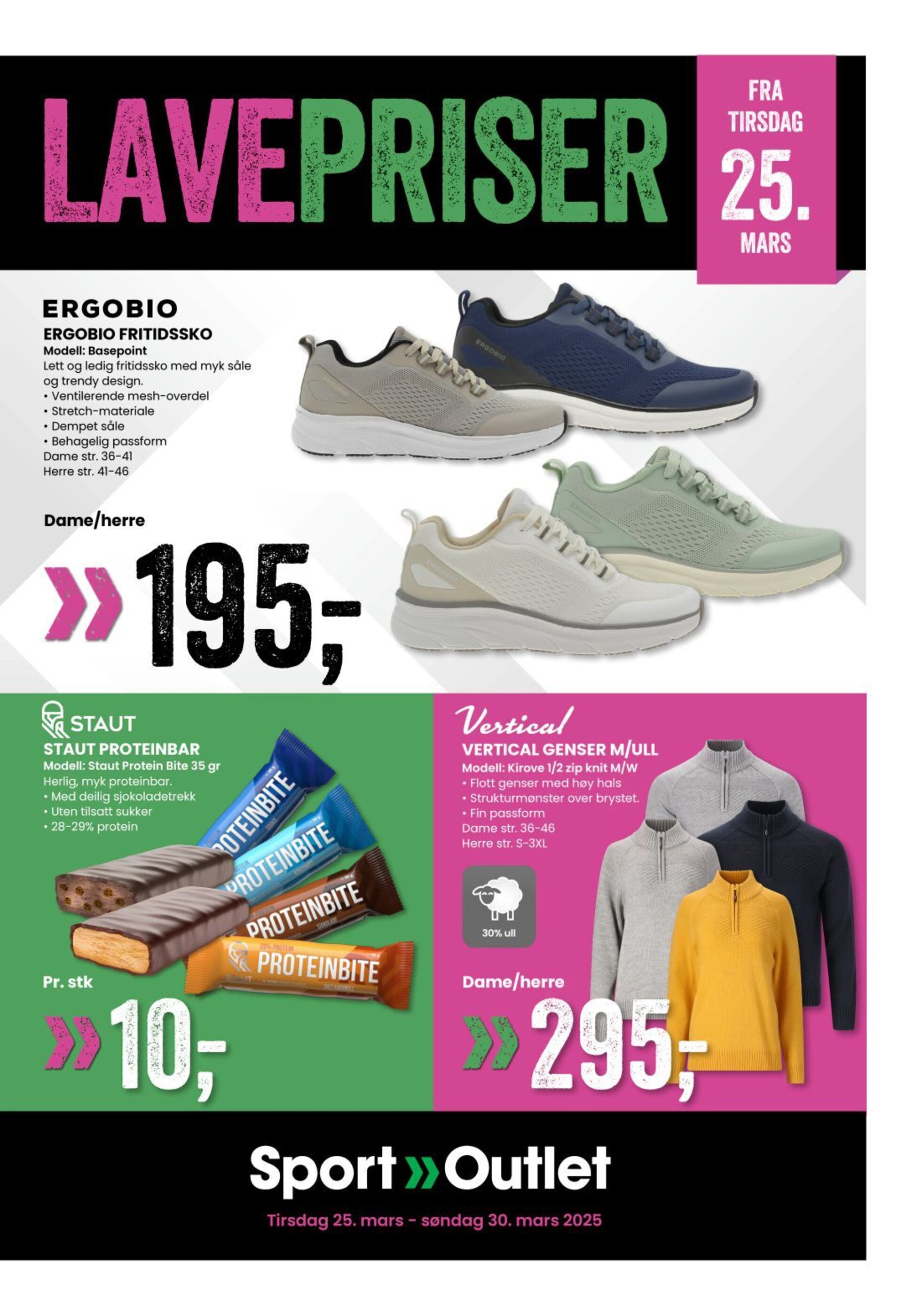 Sport Outlet Kundeavis uke 13 - 25-03-2025