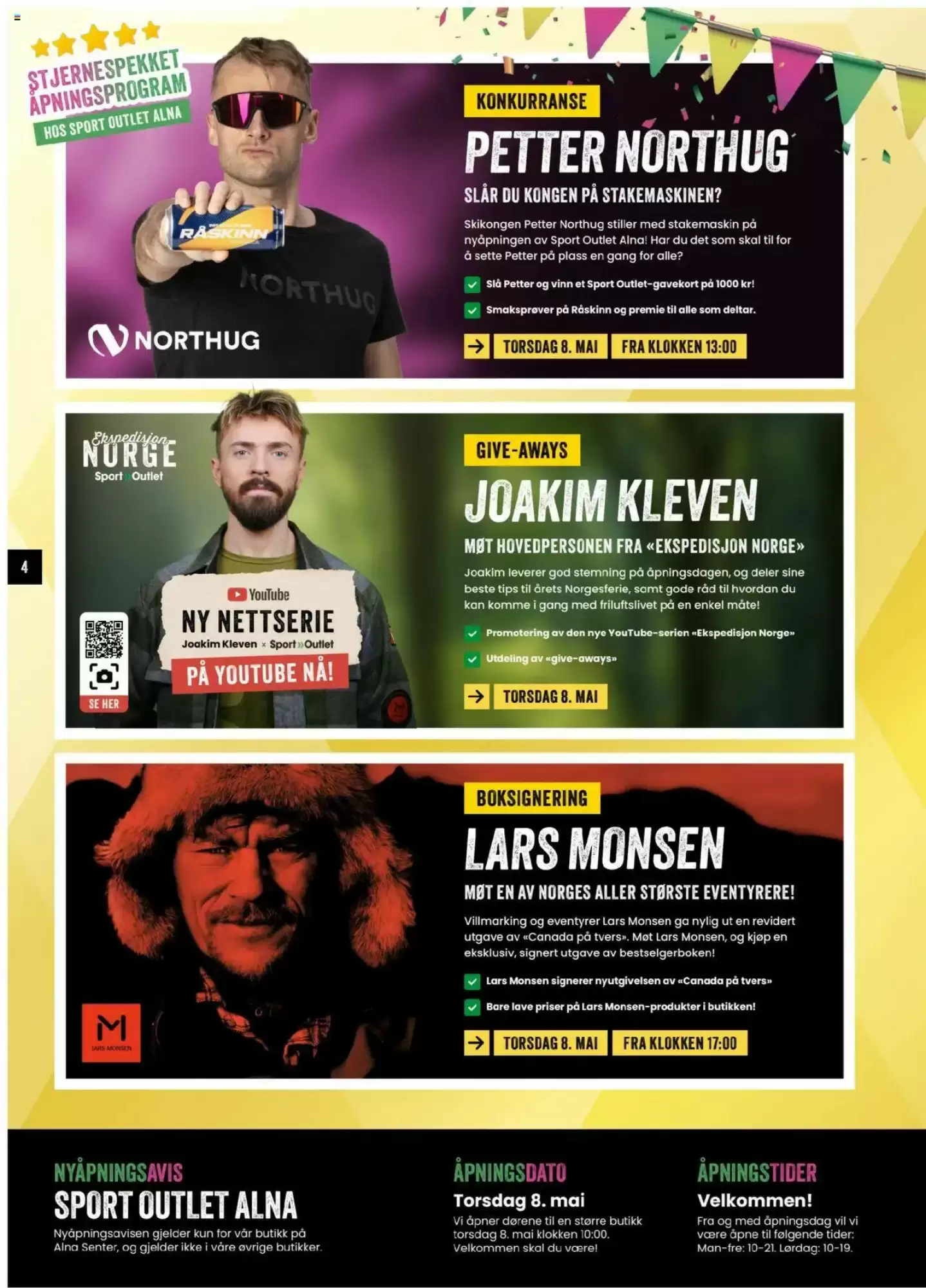 Sport Outlet Kundeavis - 08-05-2025 (en er gyldig fra 08-05-2025 til 10-05-2025)