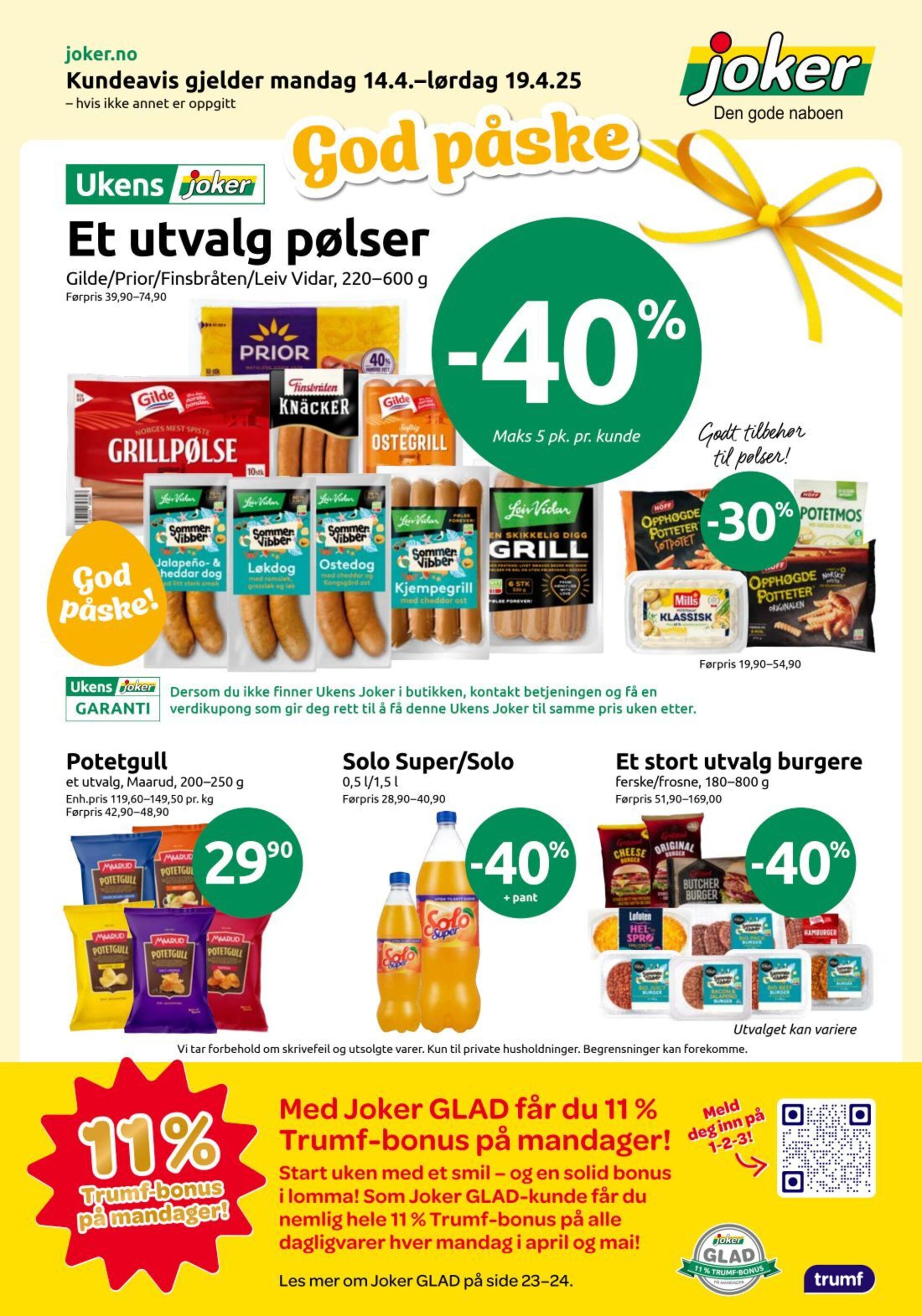 Joker Kundeavis uke 16 - 14-04-2025
