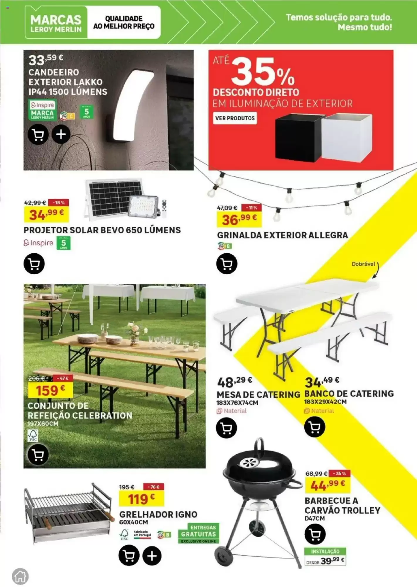 Folheto Leroy Merlin - 01-05-2025 (promocional é valido de 01-05-2025 até 17-06-2025)