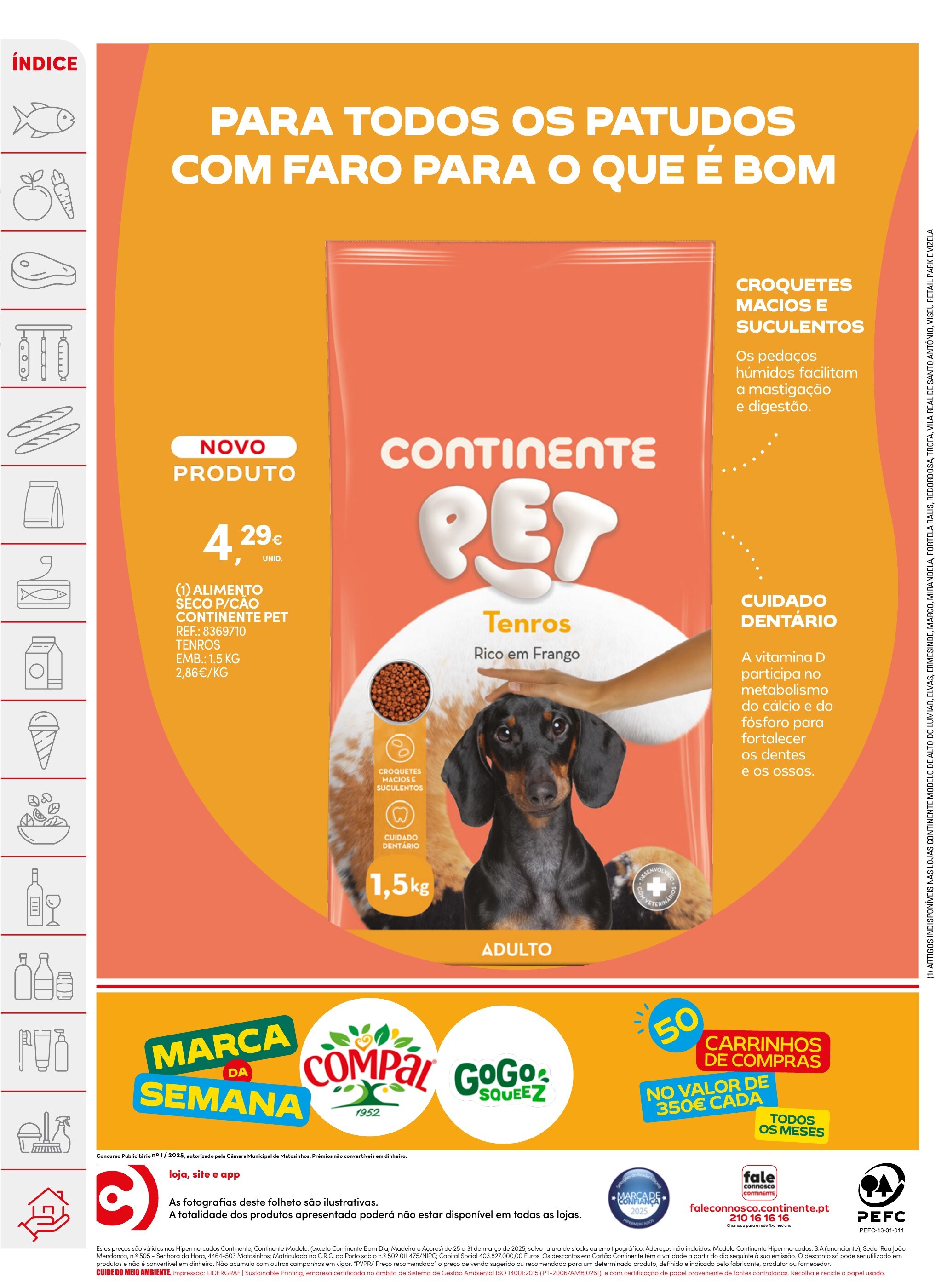 Folheto Continente semana 13 - 25-03-2025