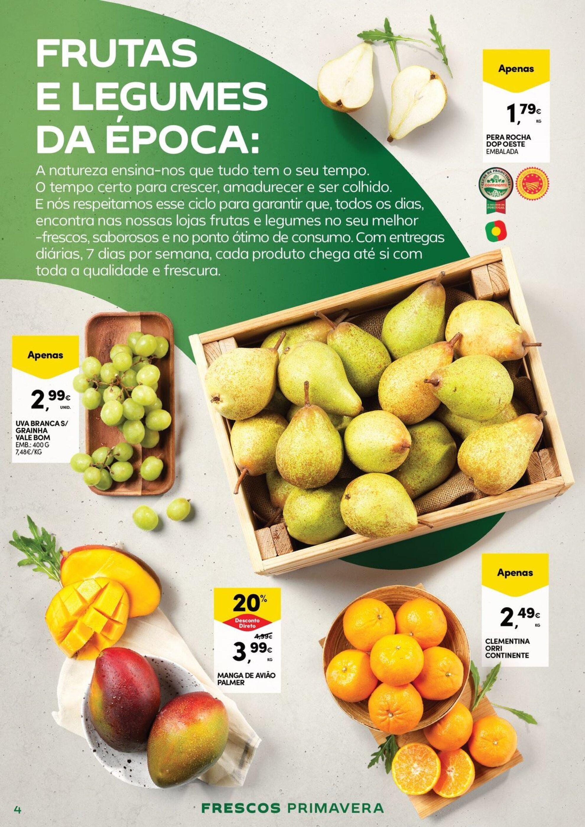 Folheto Continente | Frescos - 01-04-2025