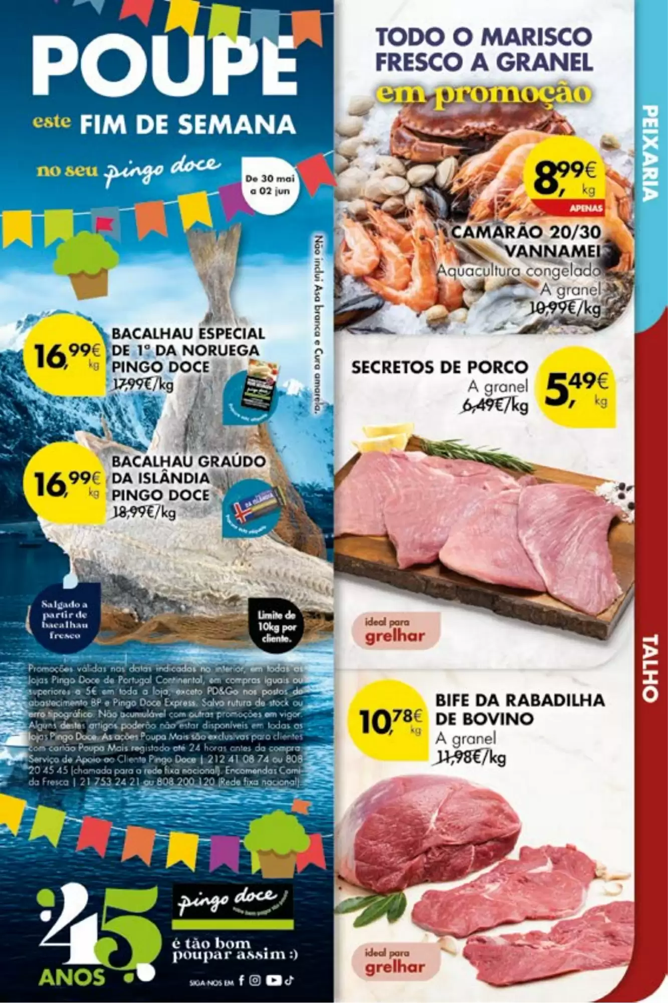 Folheto Pingo Doce - 30-05-2025 ( de 30-05-2025 até 02-06-2025) | 1