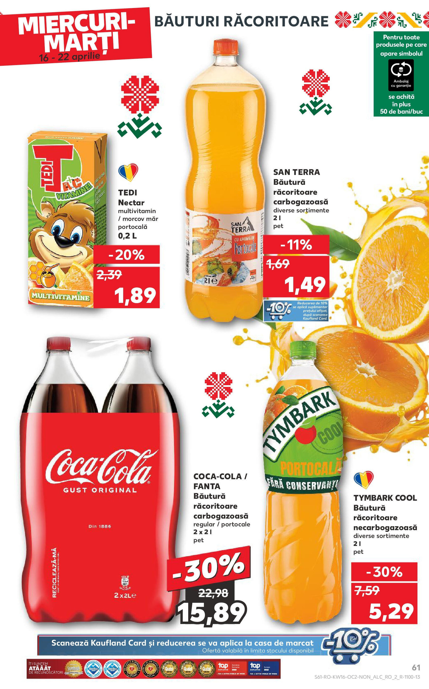 Catalog Kaufland săptămâna 16 - 16-04-2025