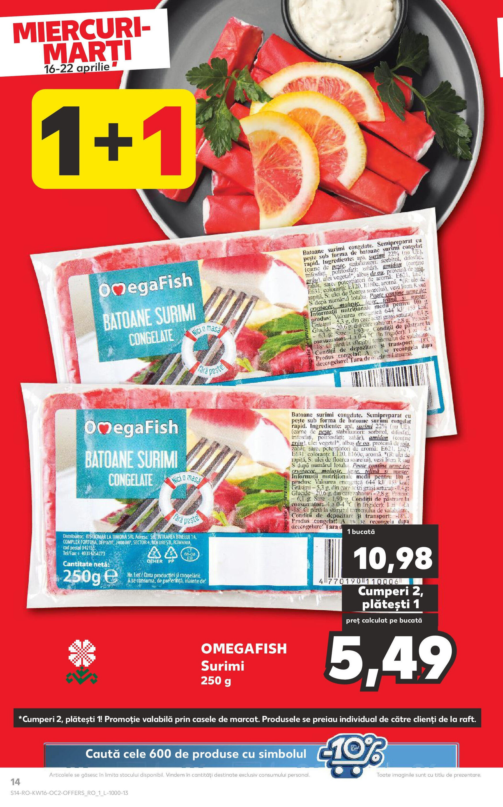 Catalog Kaufland săptămâna 16 - 16-04-2025