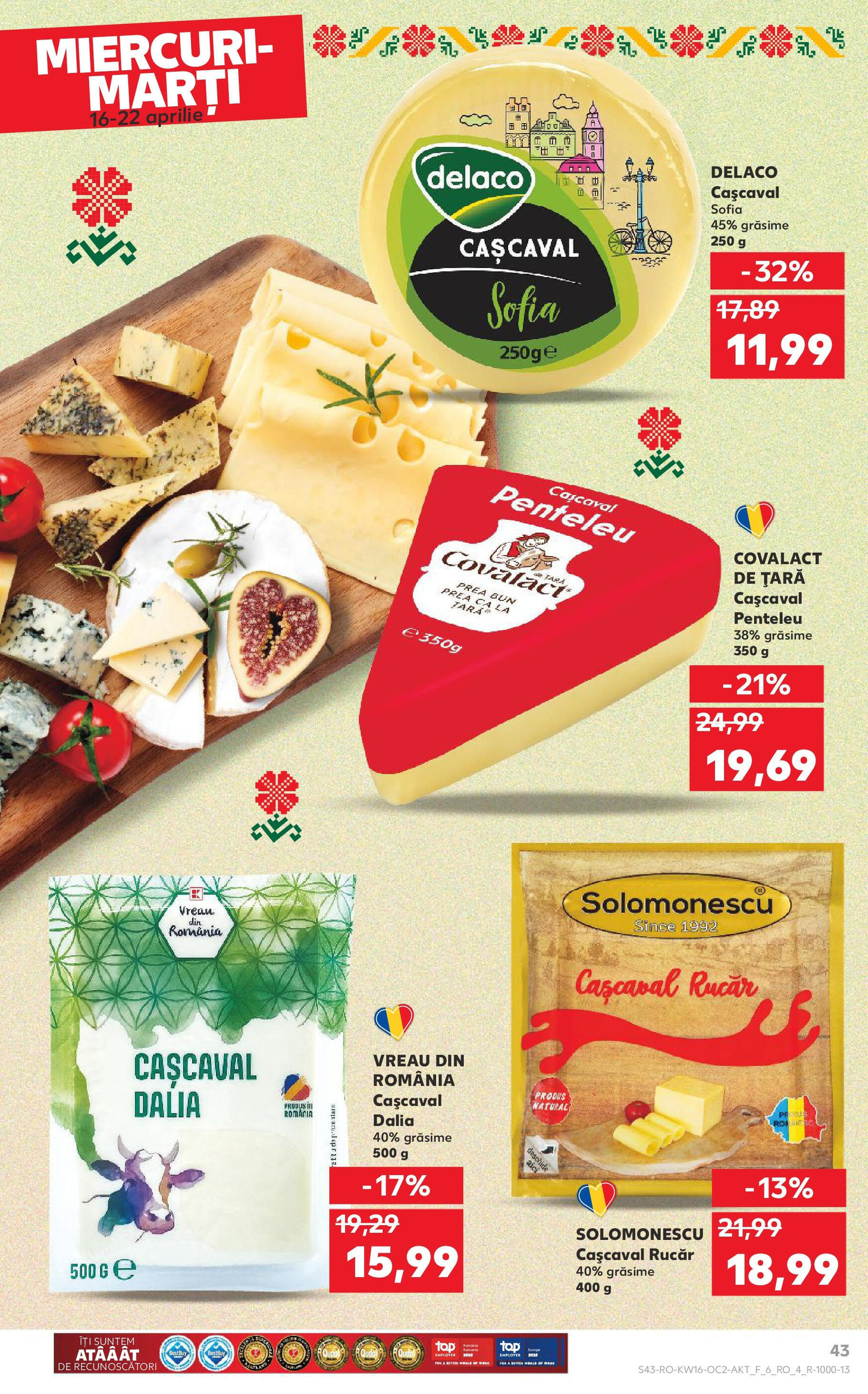 Catalog Kaufland săptămâna 16 - 16-04-2025