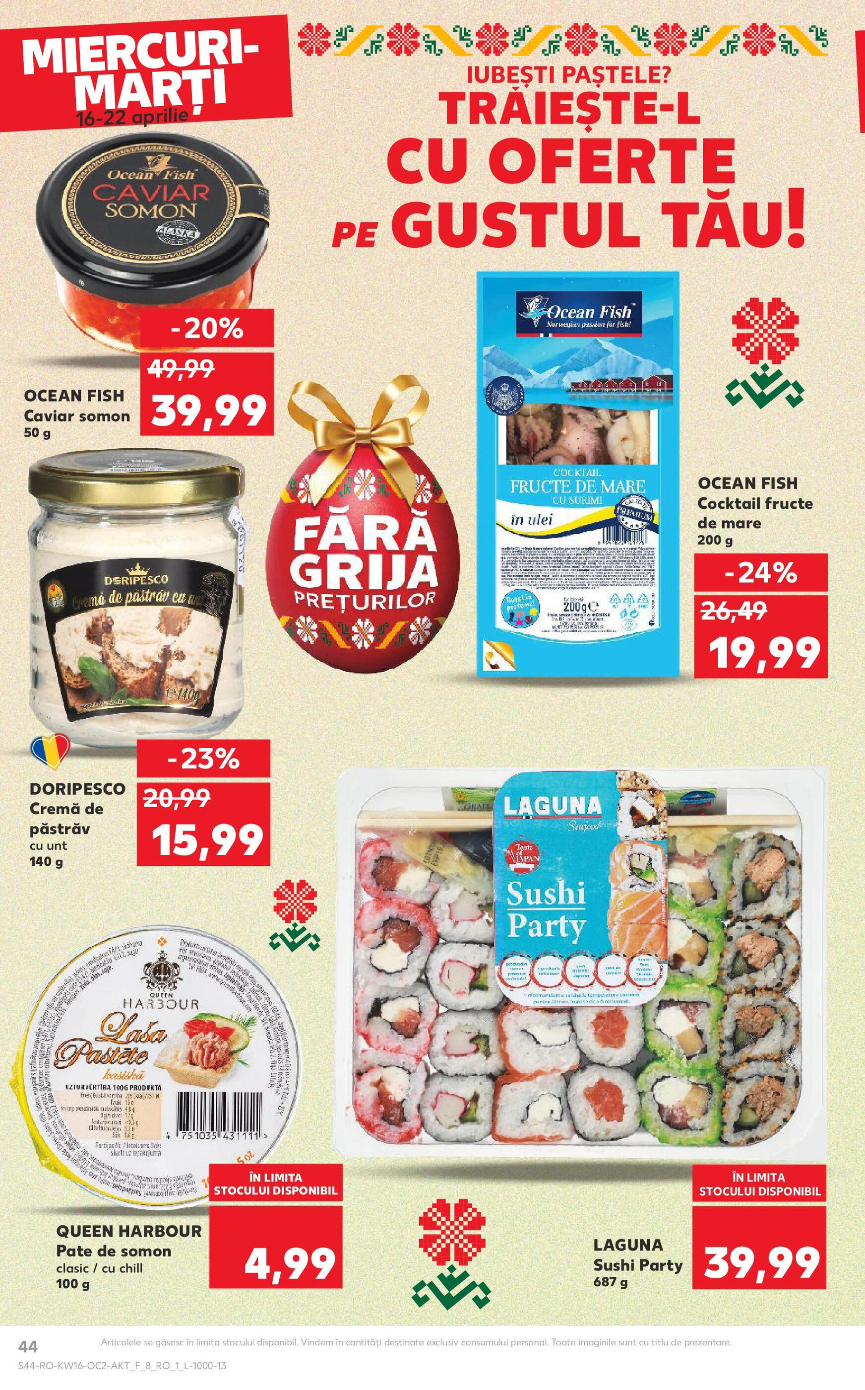 Catalog Kaufland săptămâna 16 - 16-04-2025