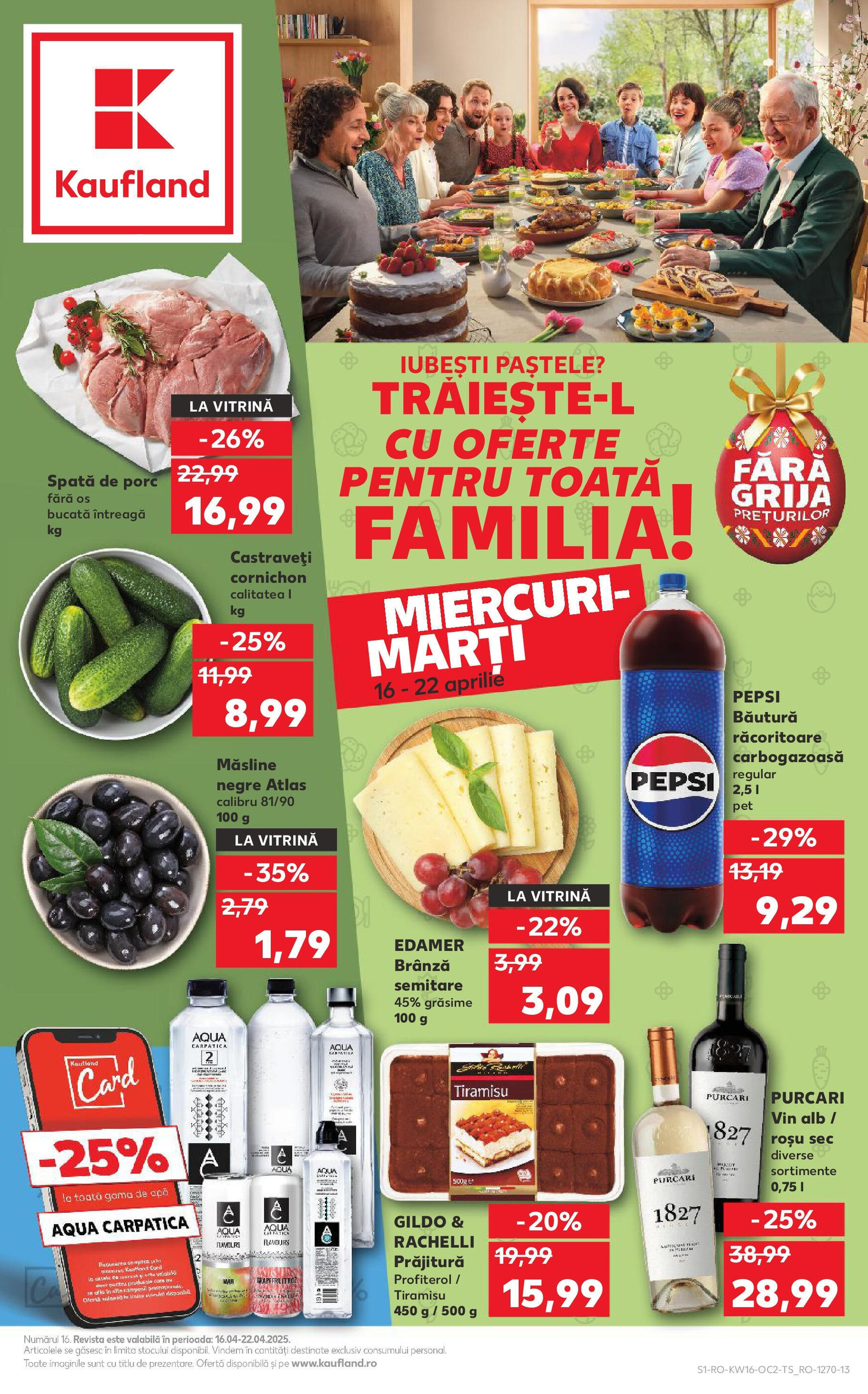 Catalog Kaufland săptămâna 16 - 16-04-2025
