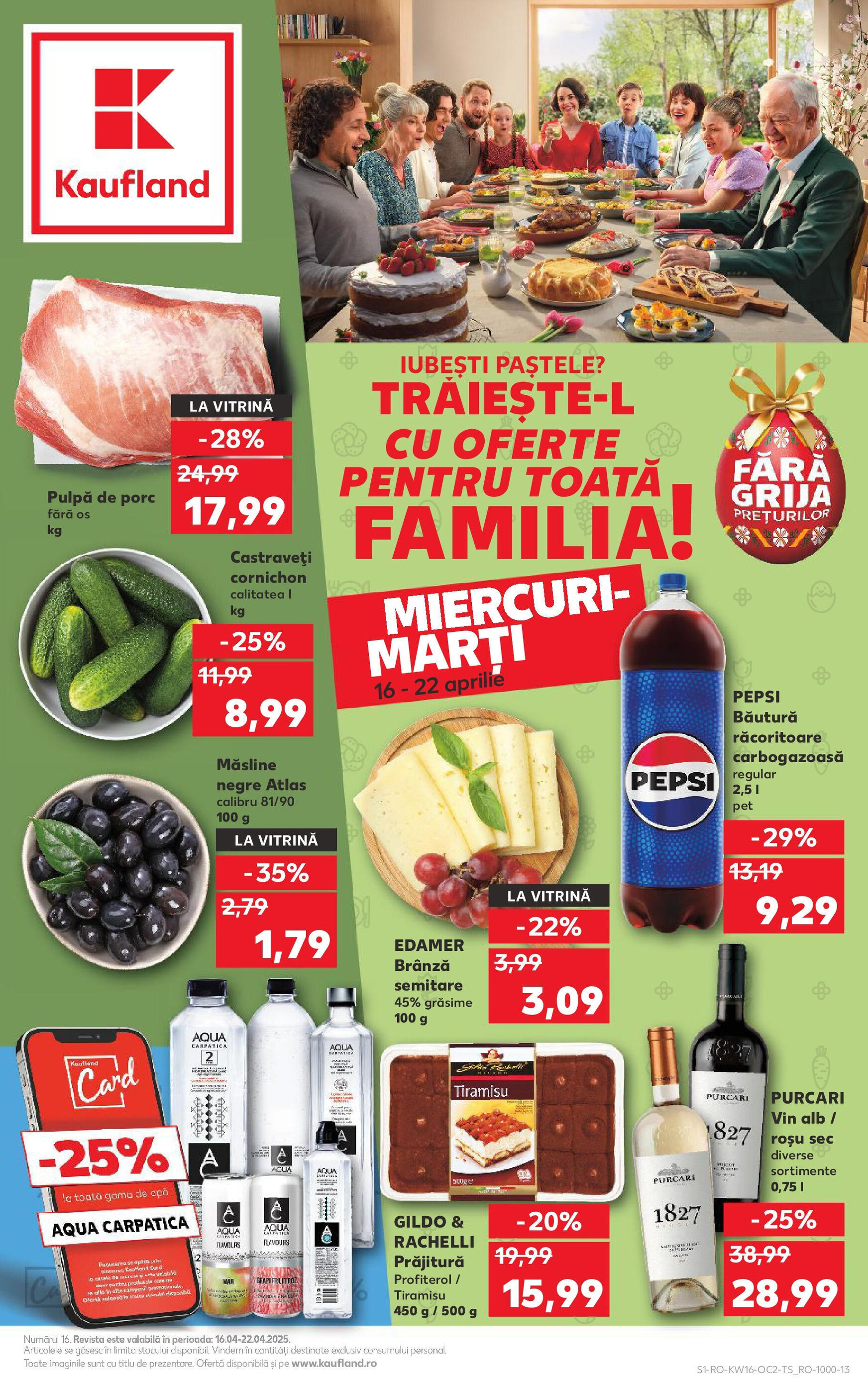 Catalog Kaufland săptămâna 16 - 16-04-2025