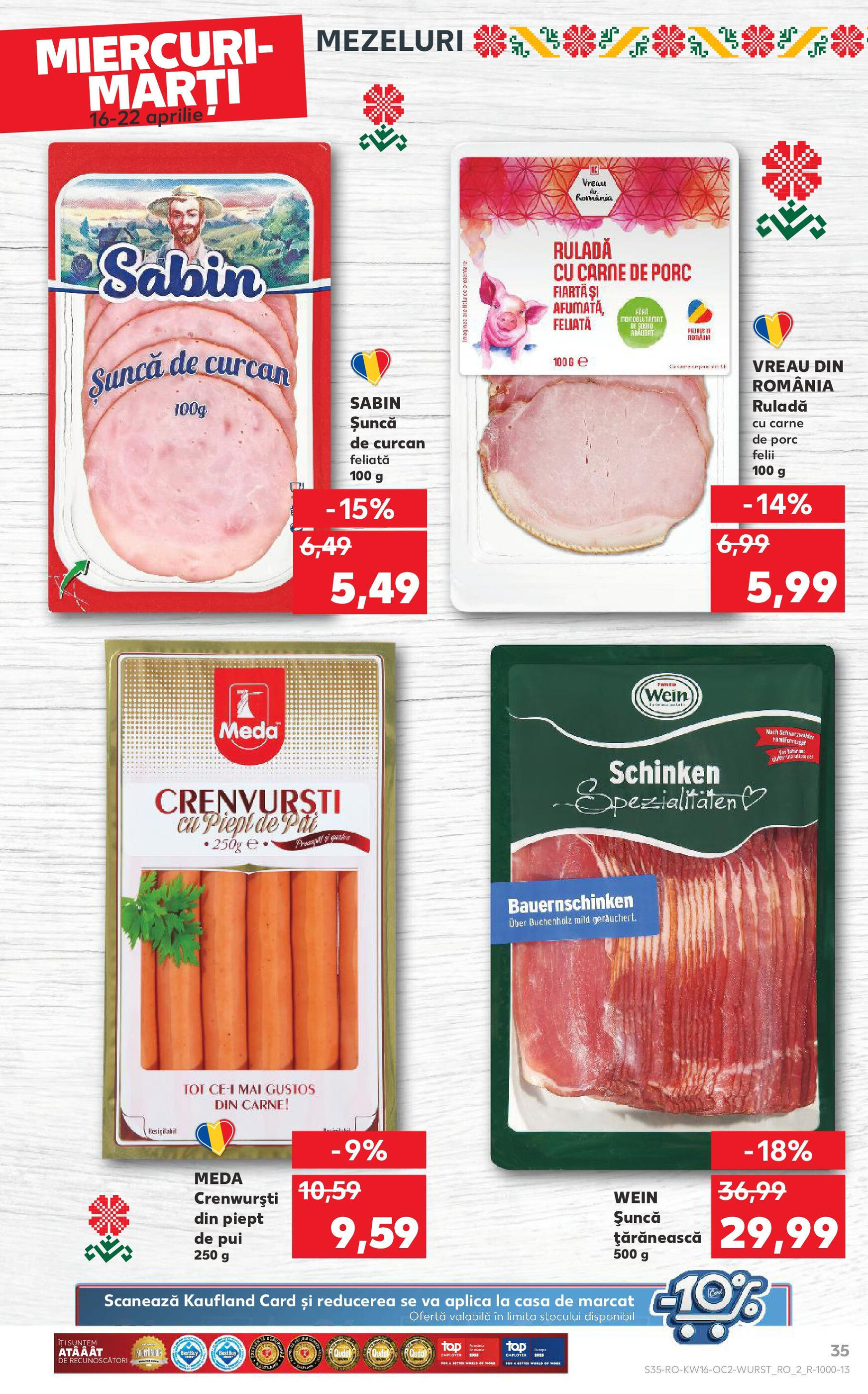 Catalog Kaufland săptămâna 16 - 16-04-2025