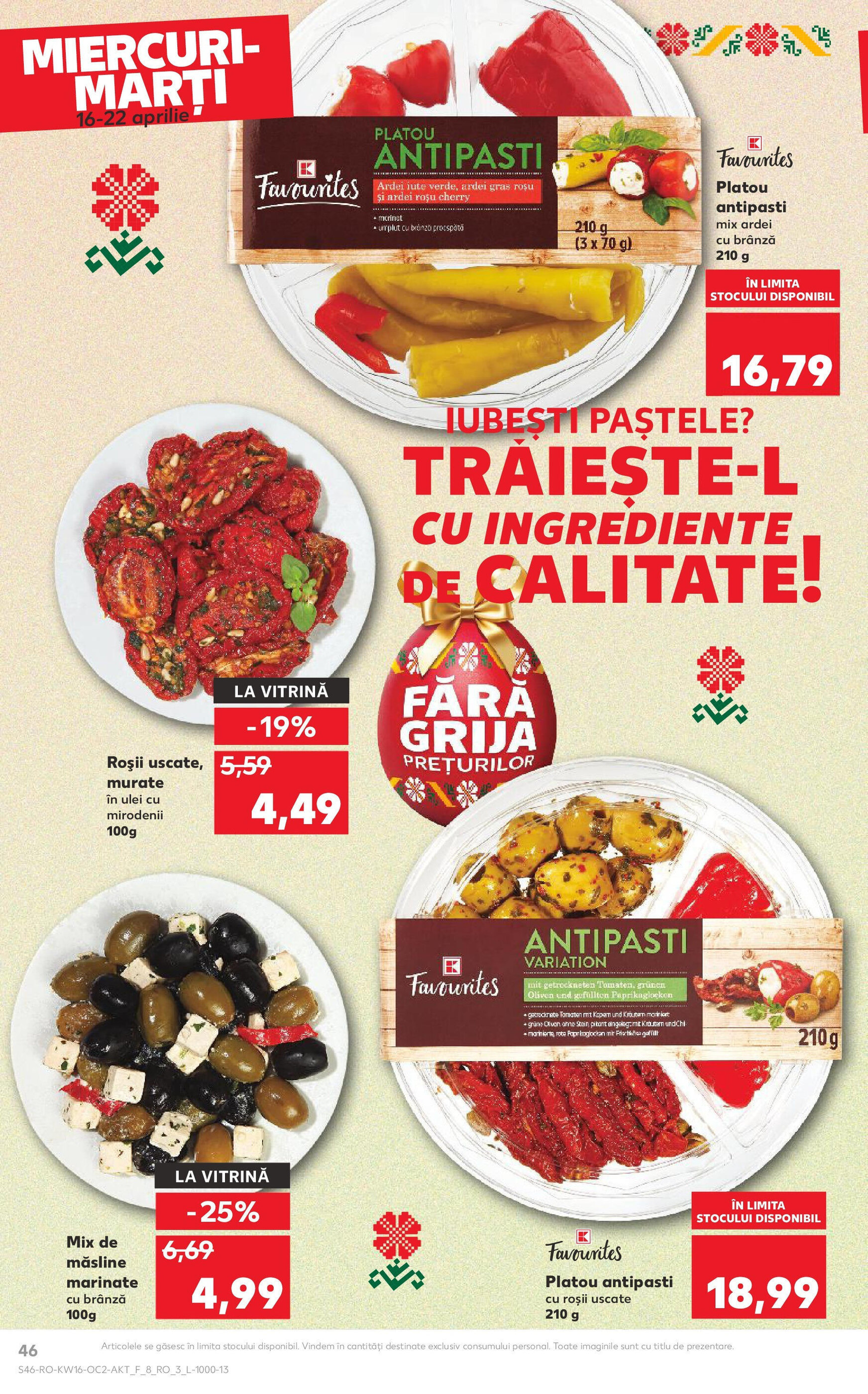 Catalog Kaufland săptămâna 16 - 16-04-2025