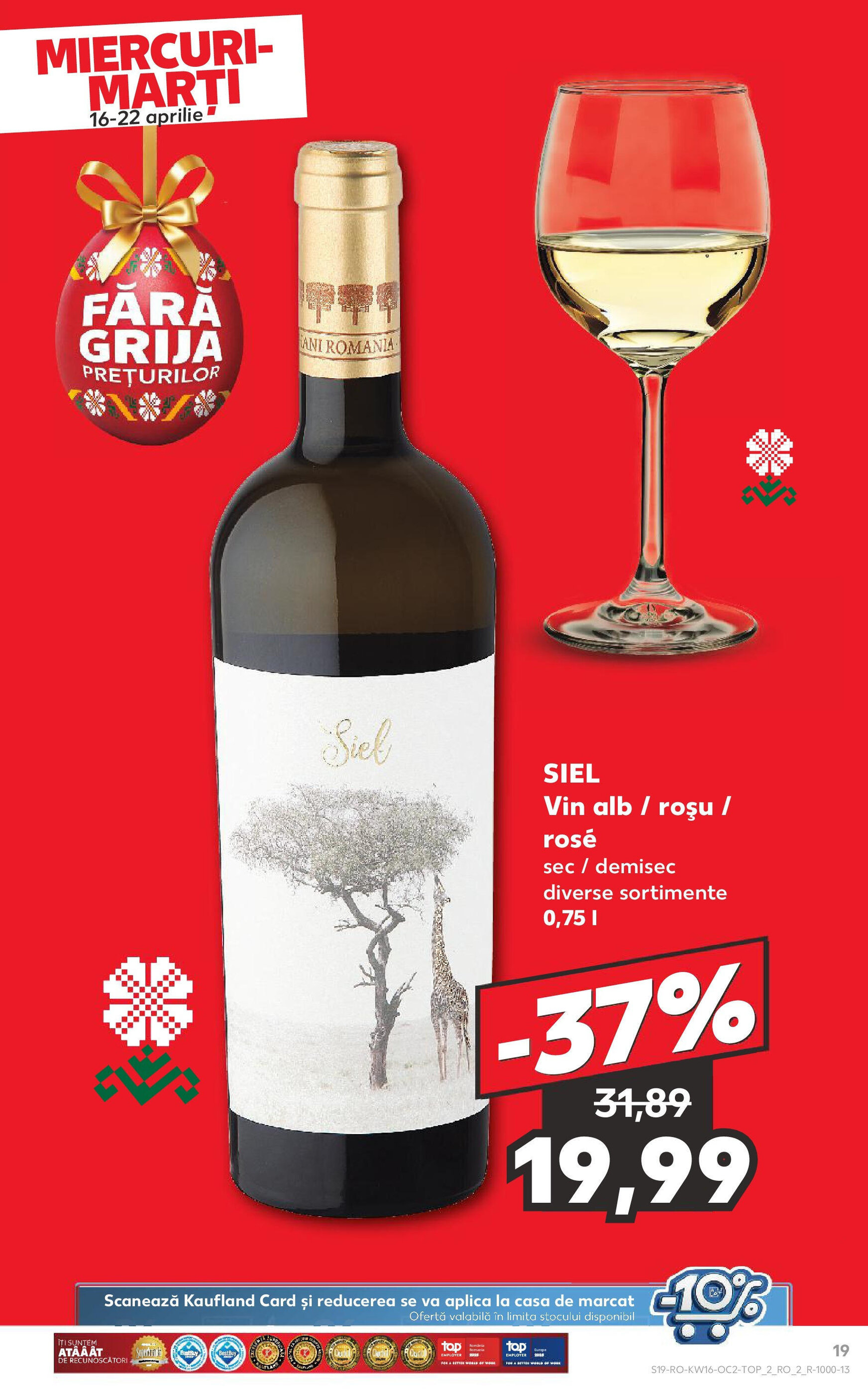 Catalog Kaufland săptămâna 16 - 16-04-2025