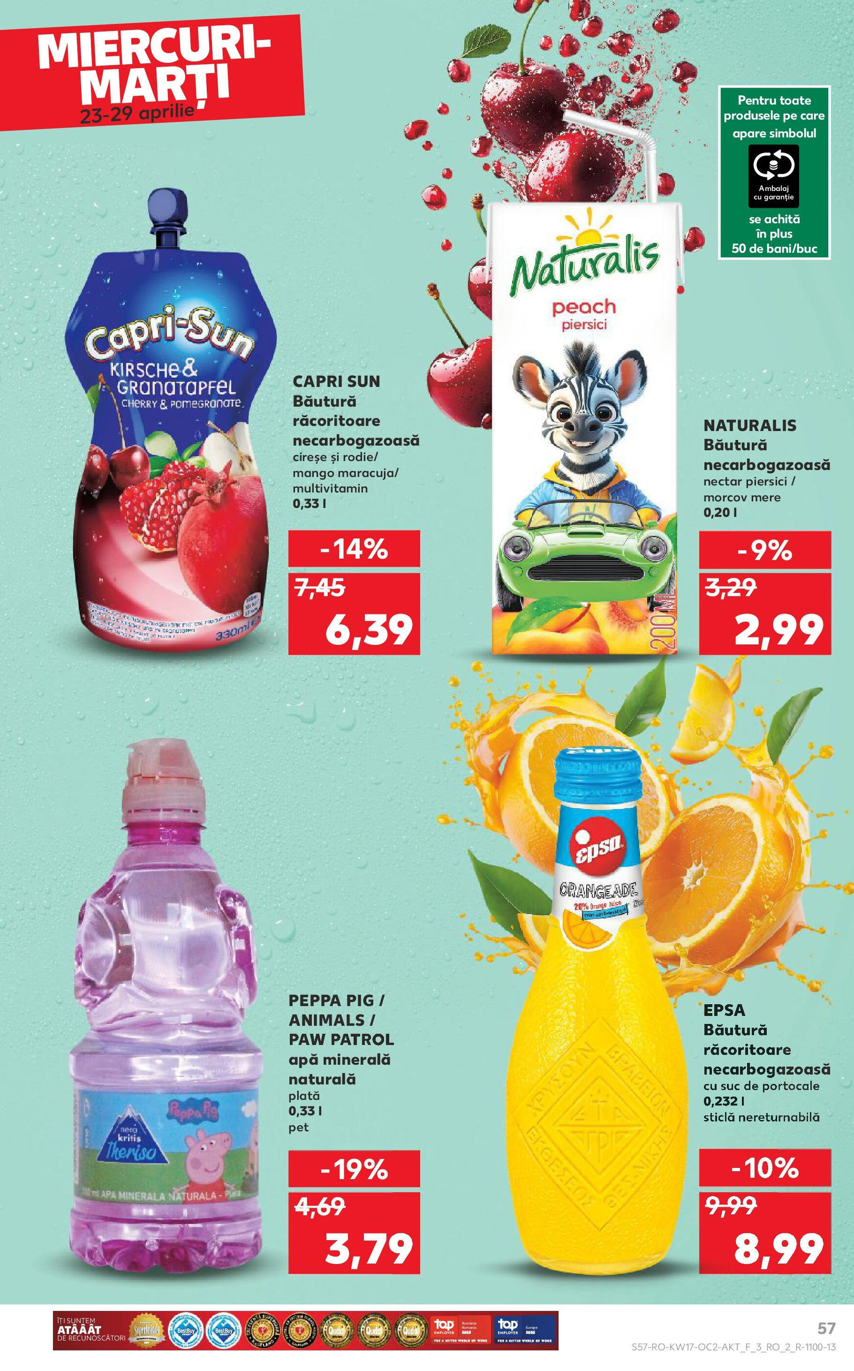 Catalog Kaufland săptămâna 17 - 23-04-2025