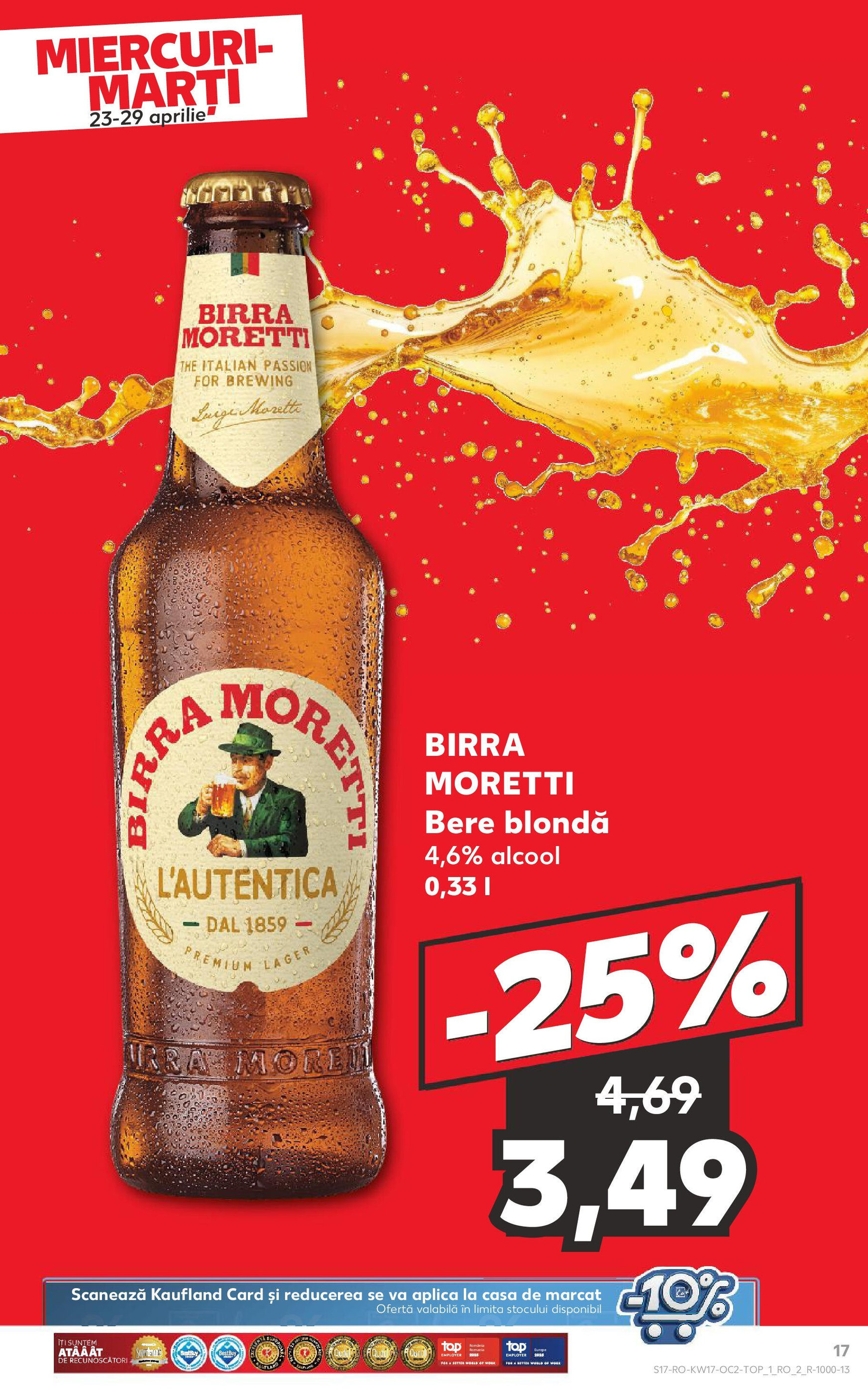 Catalog Kaufland săptămâna 17 - 23-04-2025