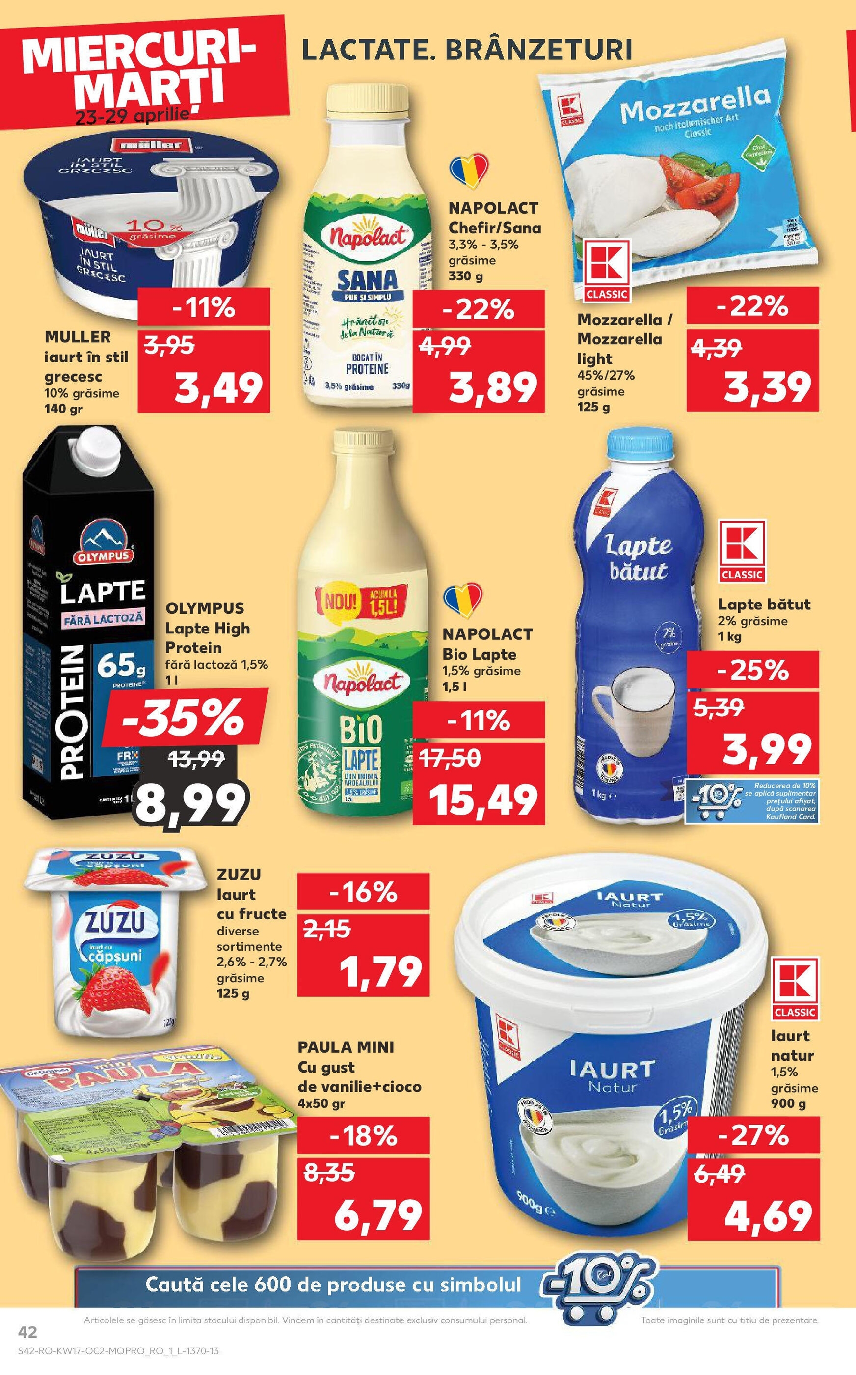 Catalog Kaufland săptămâna 17 - 23-04-2025