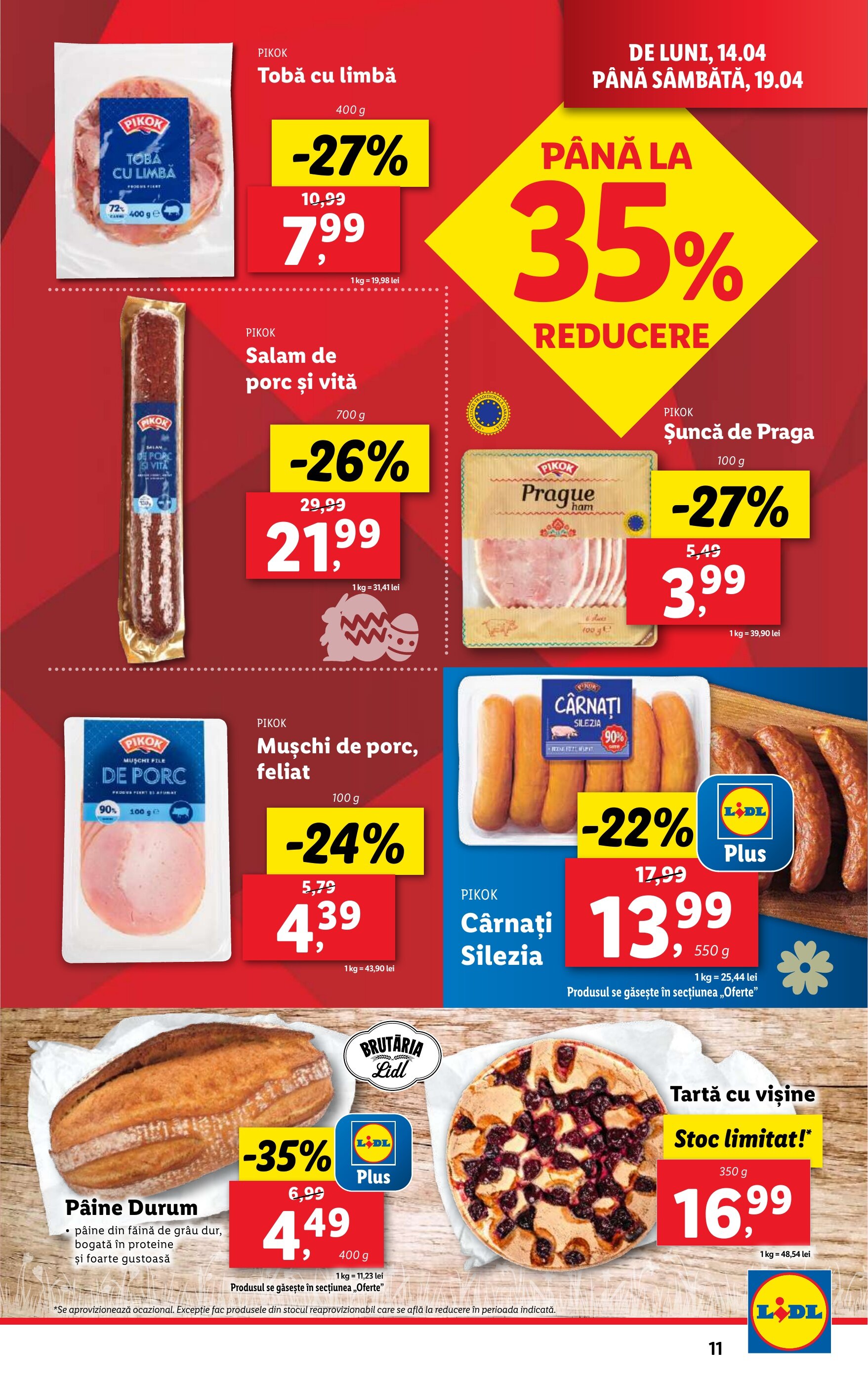 Catalog Lidl săptămâna 16 - 14-04-2025