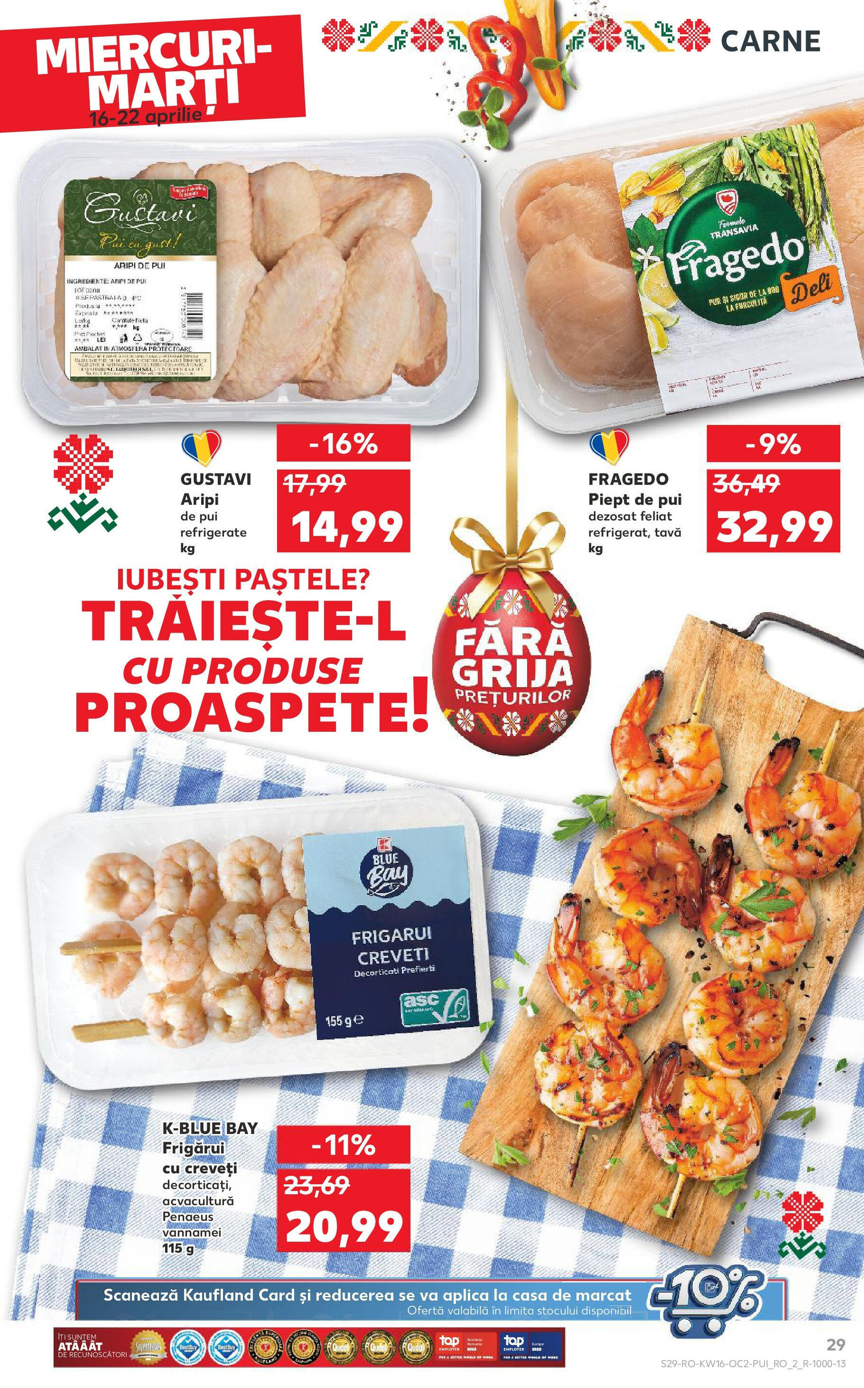 Catalog Kaufland săptămâna 16 - 16-04-2025