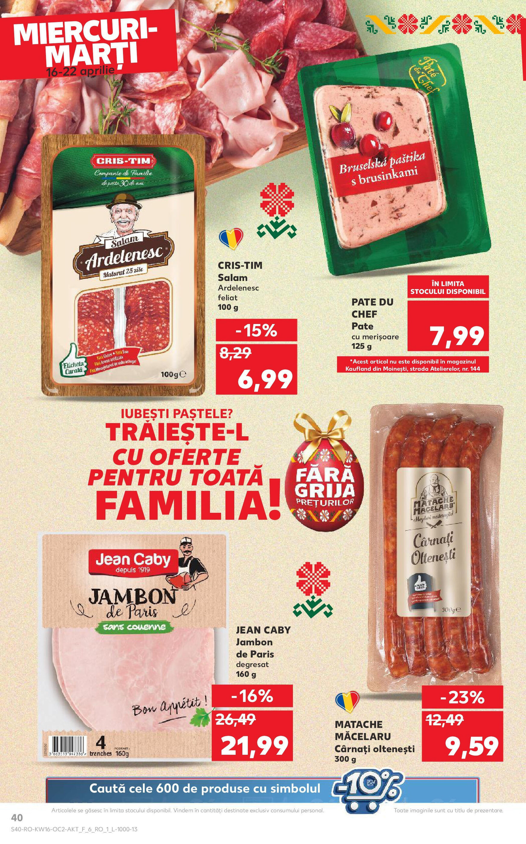Catalog Kaufland săptămâna 16 - 16-04-2025