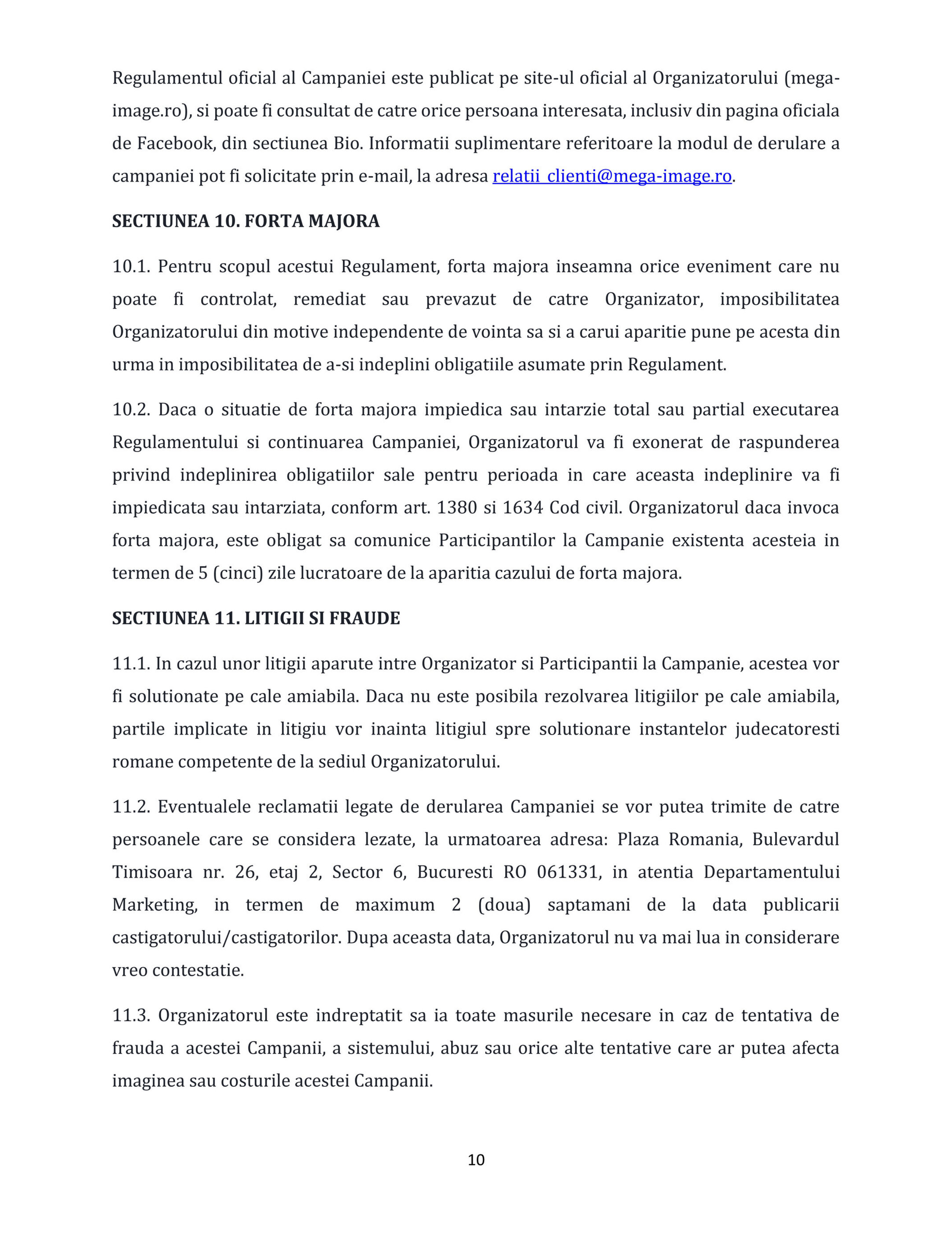 Catalog Mega Image săptămâna 15 - 11-04-2025