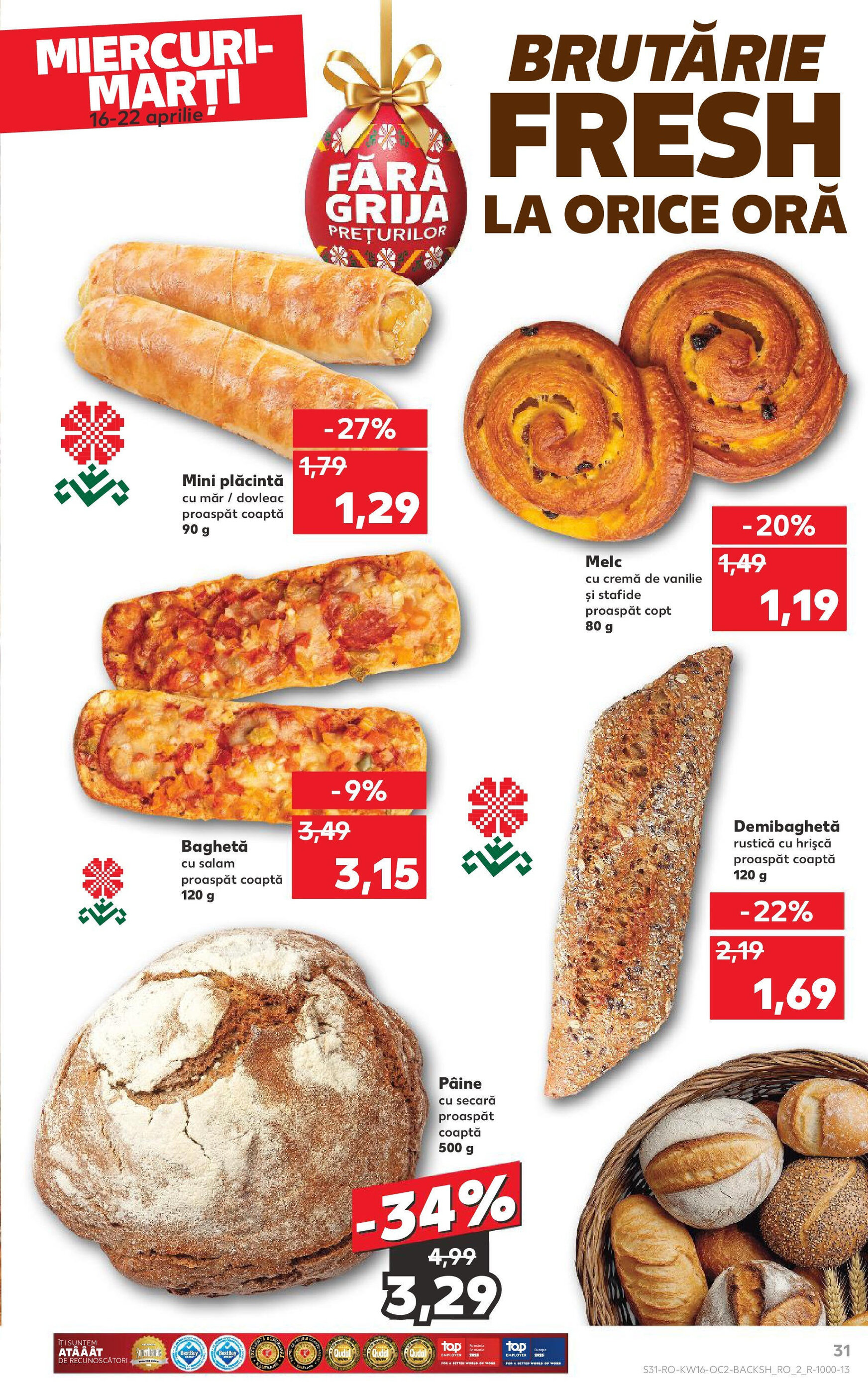 Catalog Kaufland săptămâna 16 - 16-04-2025