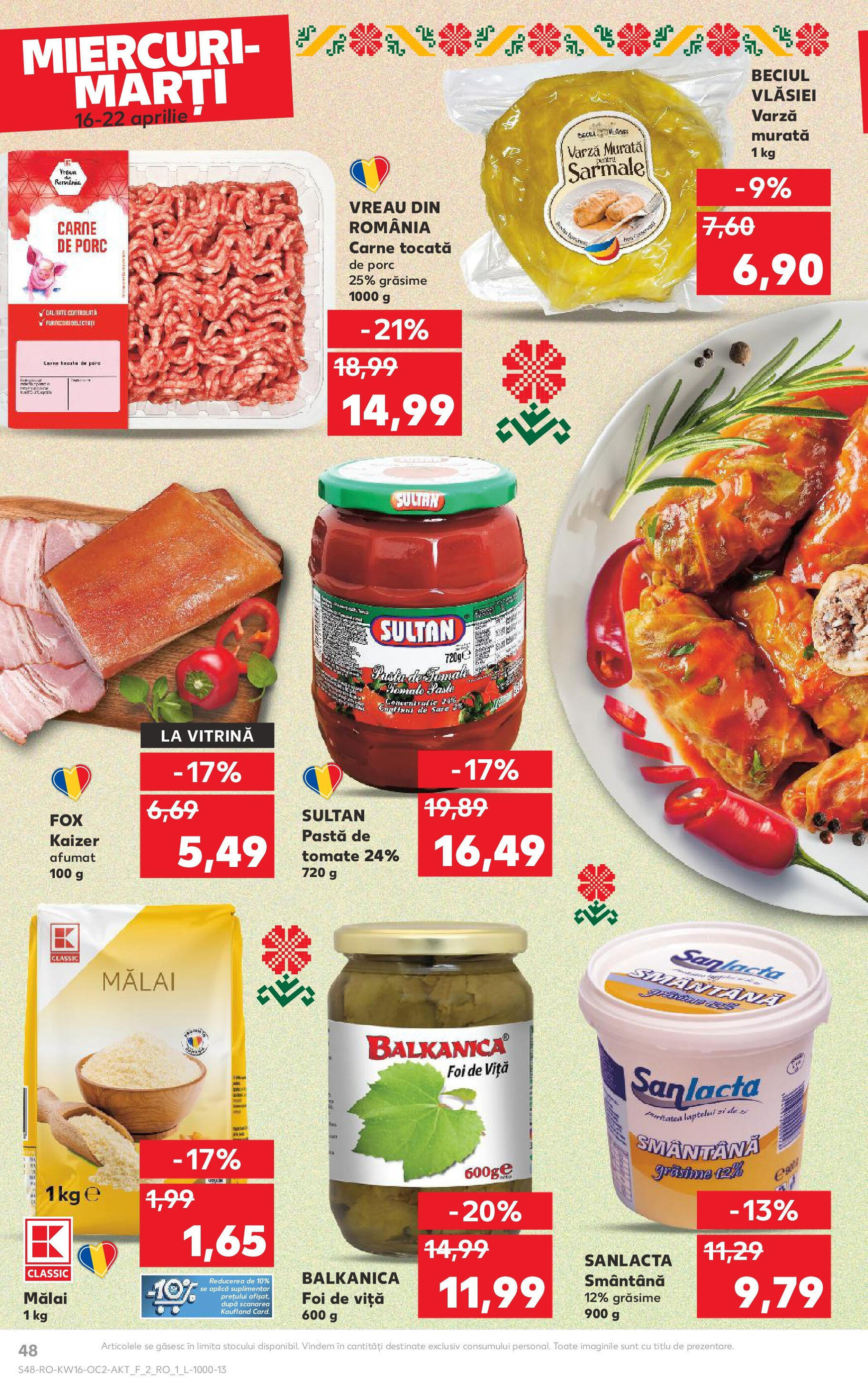 Catalog Kaufland săptămâna 16 - 16-04-2025
