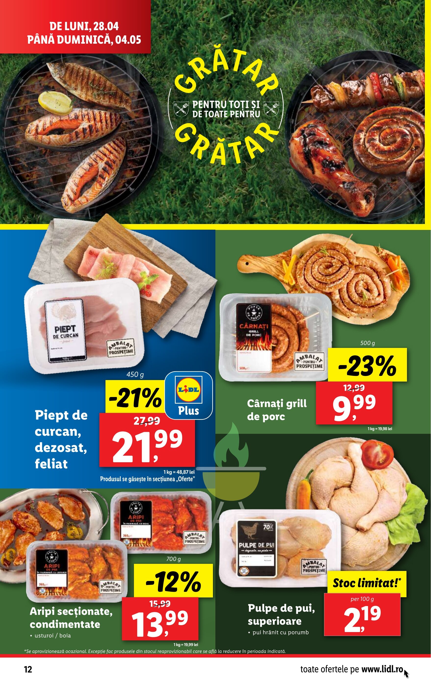 Catalog Lidl săptămâna 18 - 28-04-2025