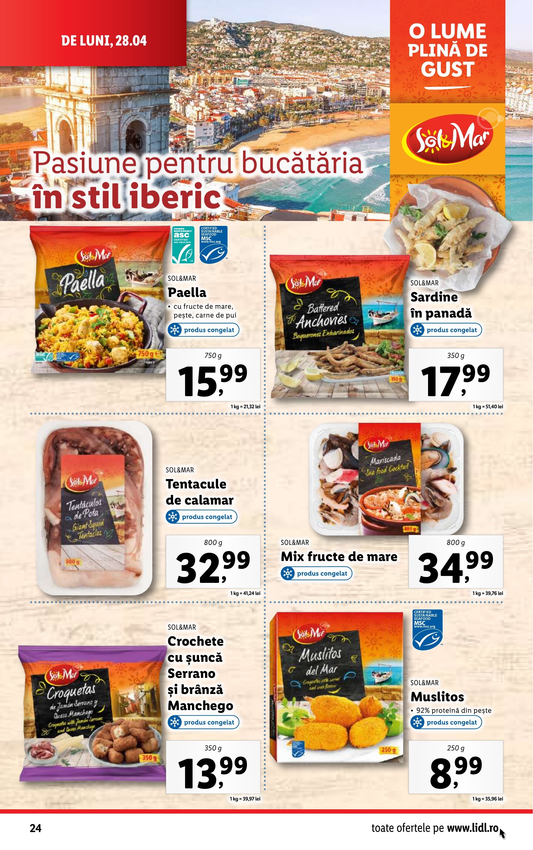 Catalog Lidl săptămâna 18 - 28-04-2025