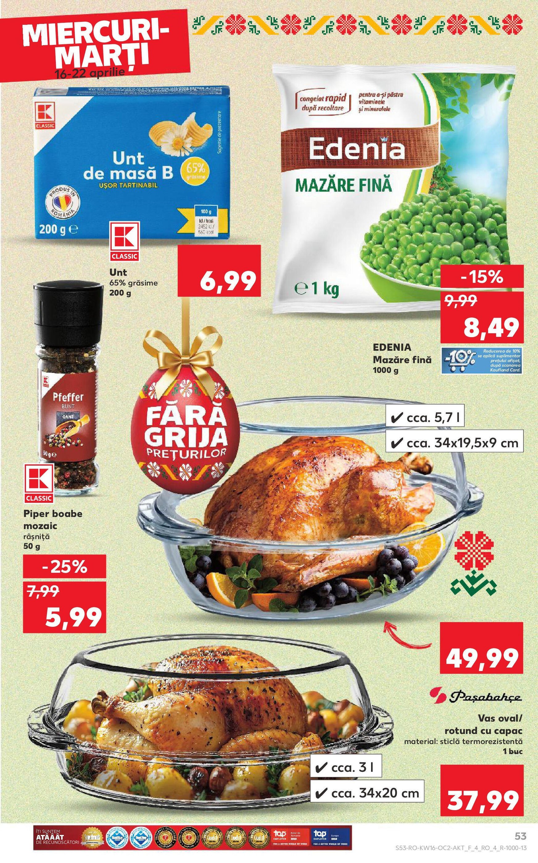 Catalog Kaufland săptămâna 16 - 16-04-2025