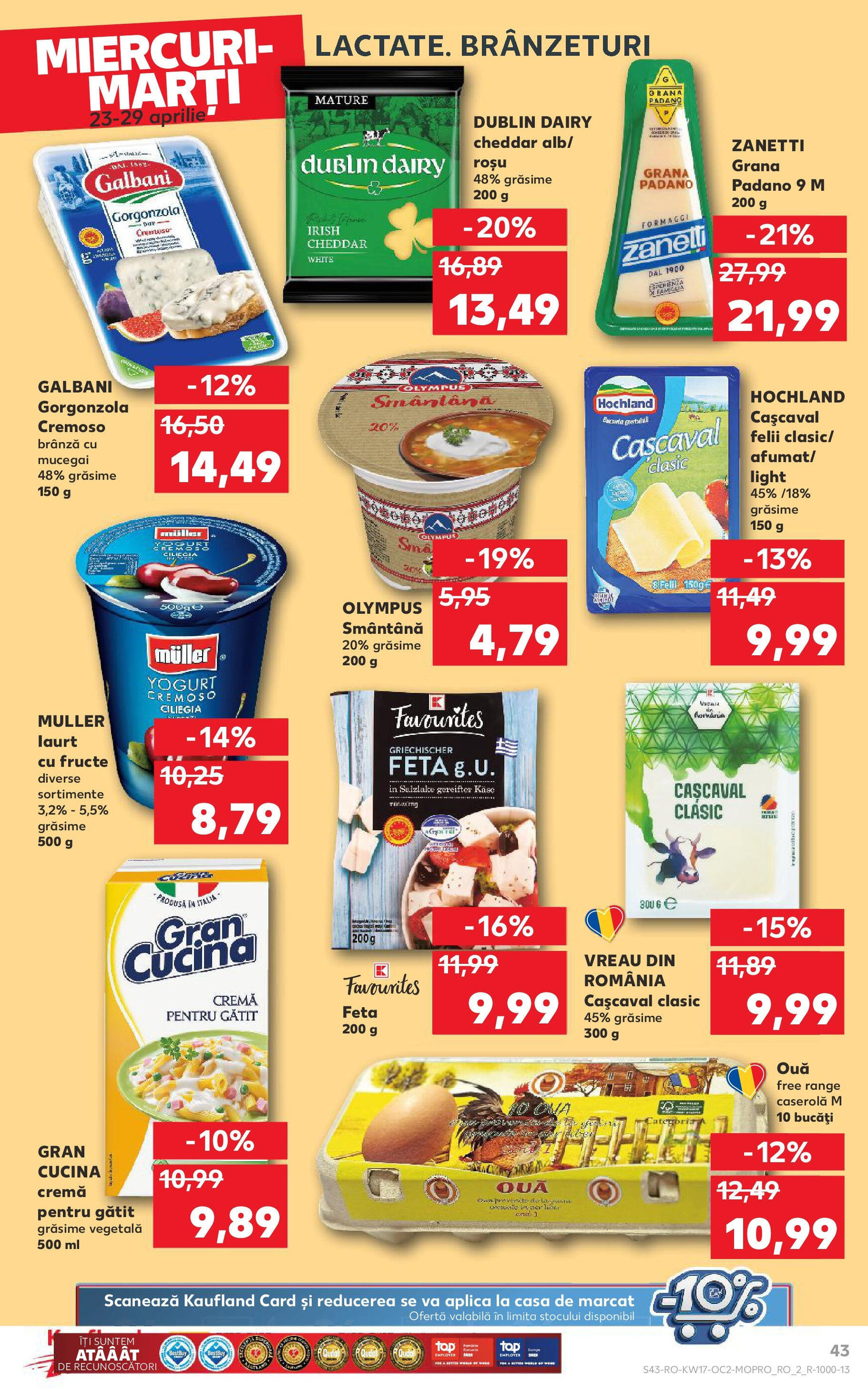 Catalog Kaufland săptămâna 17 - 23-04-2025